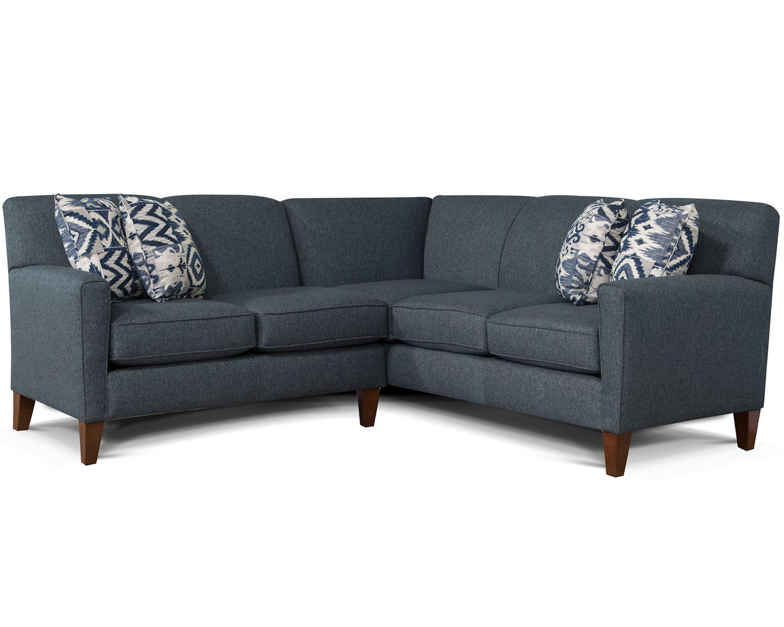 Collegedale Stationary Sectional  (+100 Standard and Performance Fabrics)