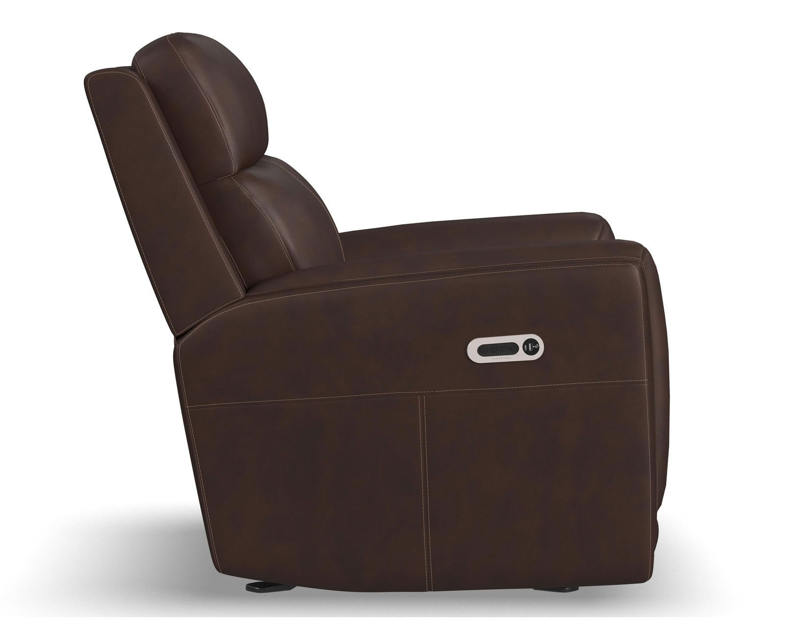 Alister Leather Power Gliding Recliner with Power Headrest and Lumbar (+3 colors) in stock