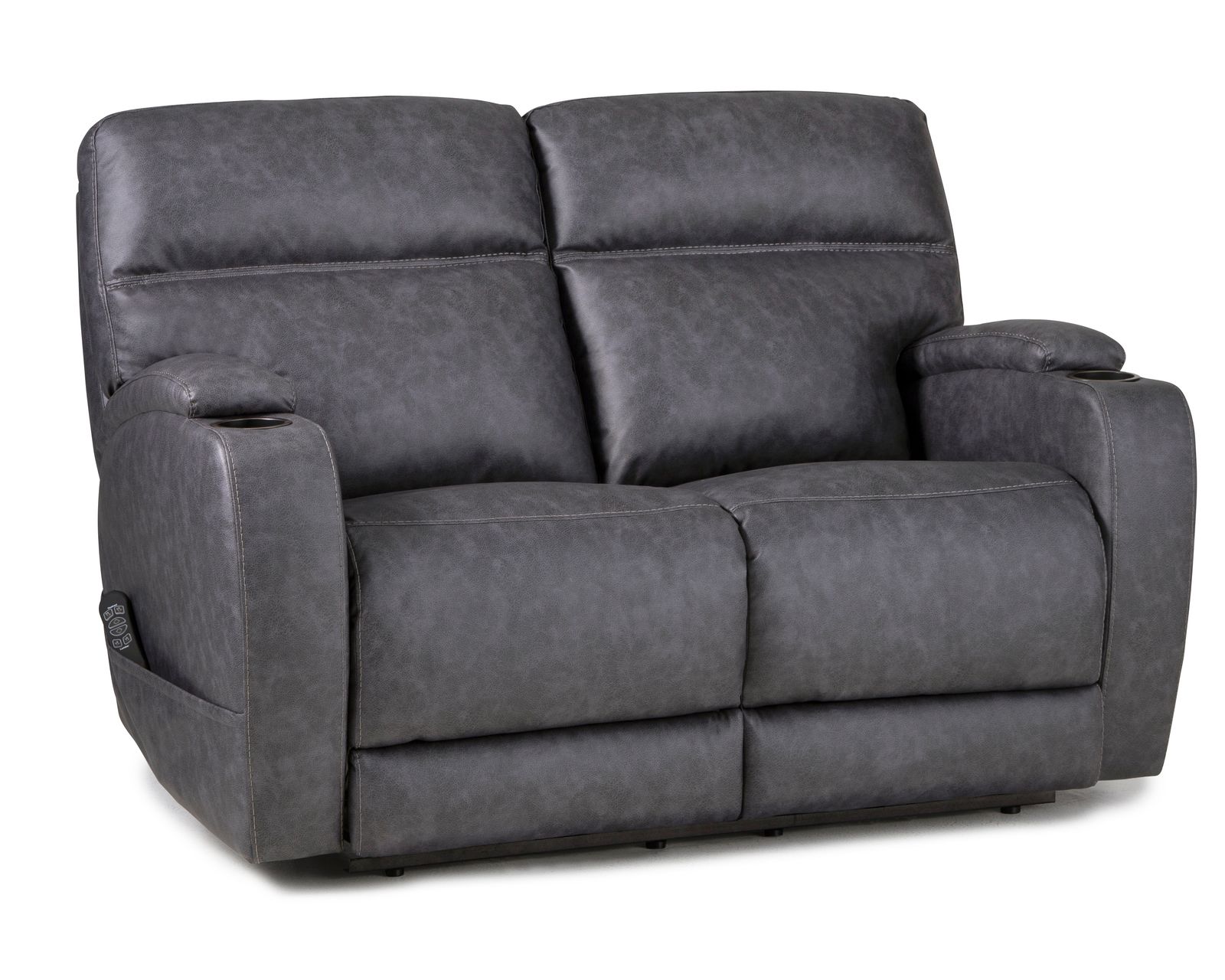 Jett 84" Triple Power Reclining Sofa Grey (In stock) - Jett 60" Triple Power Reclining Loveseat