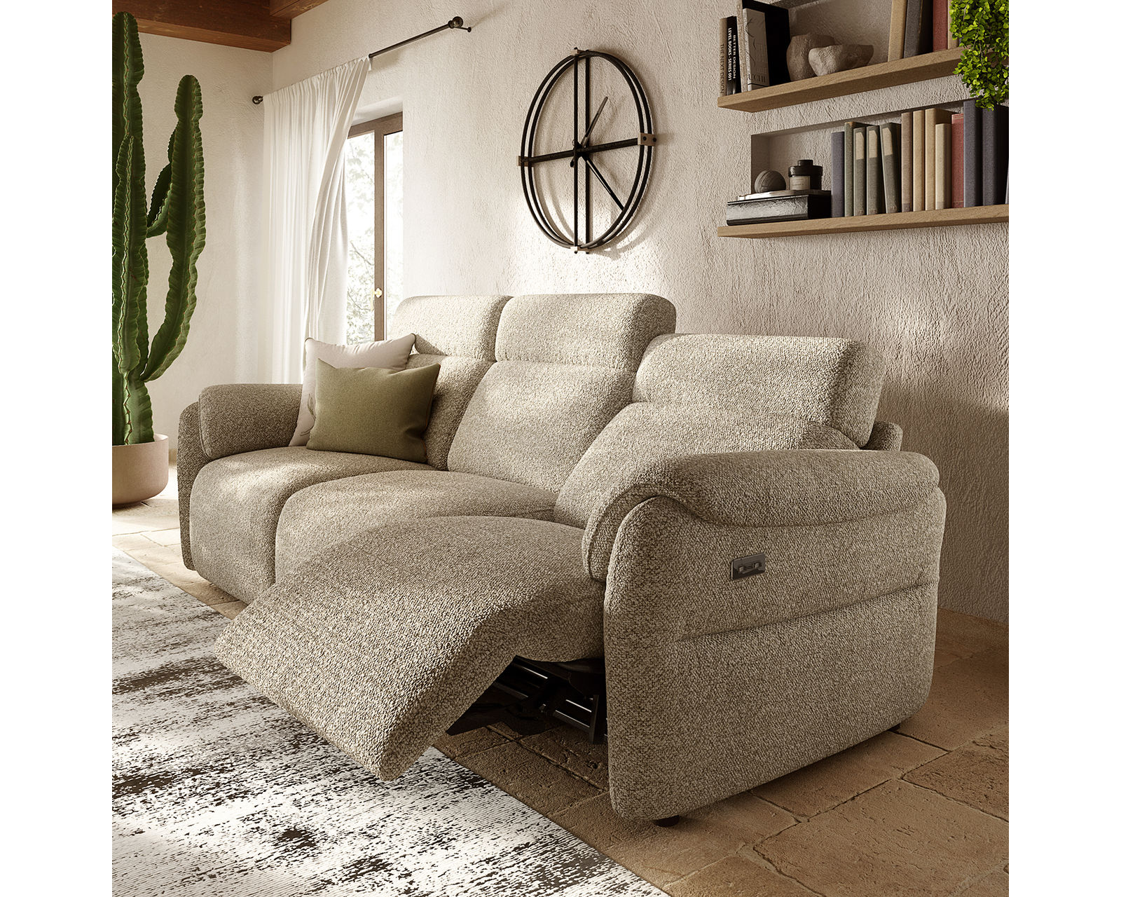 Houston C280 Zero Gravity Power Headrest Power Reclining Sofa (94" or 104") +50 fabrics - Houston C280 Zero Gravity Power Headrest Power Reclining Sofa (94" or 104")