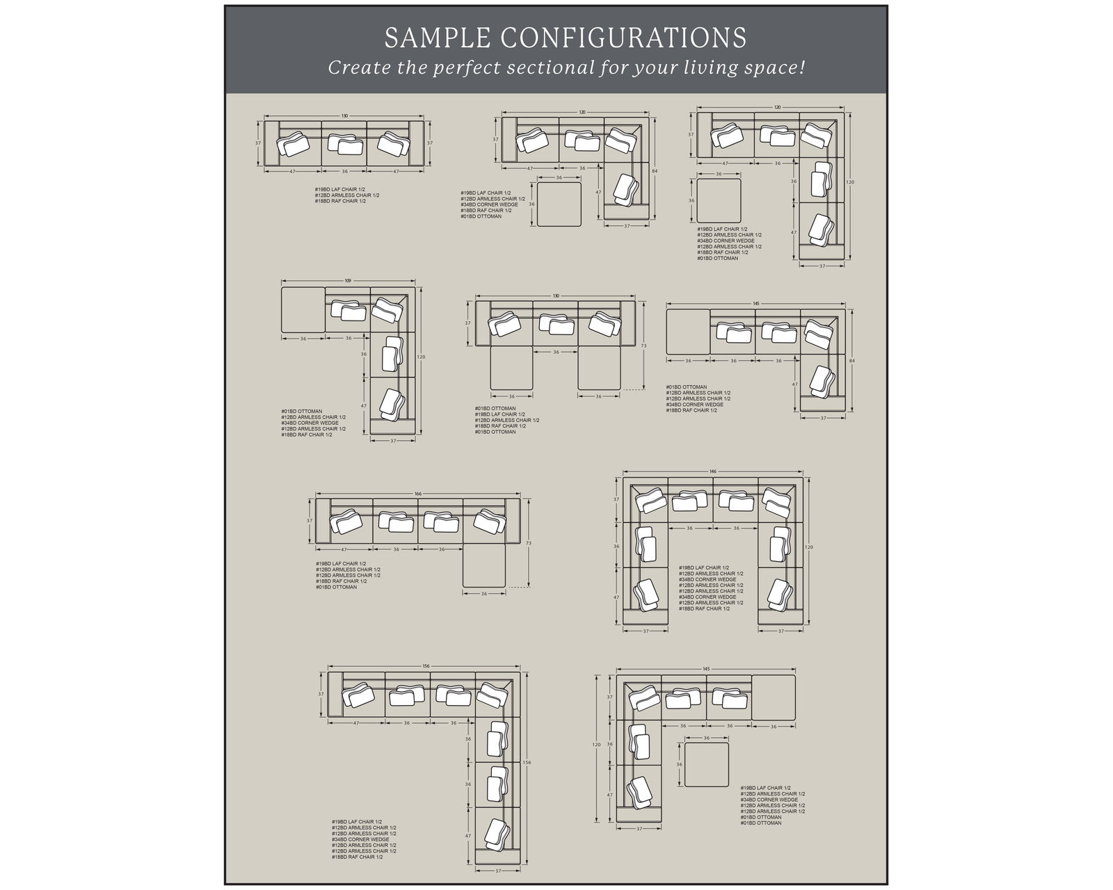 Boston 7348 Stationary Sectional (+100 performance fabrics) - Boston 7348 Sectional Suggestions