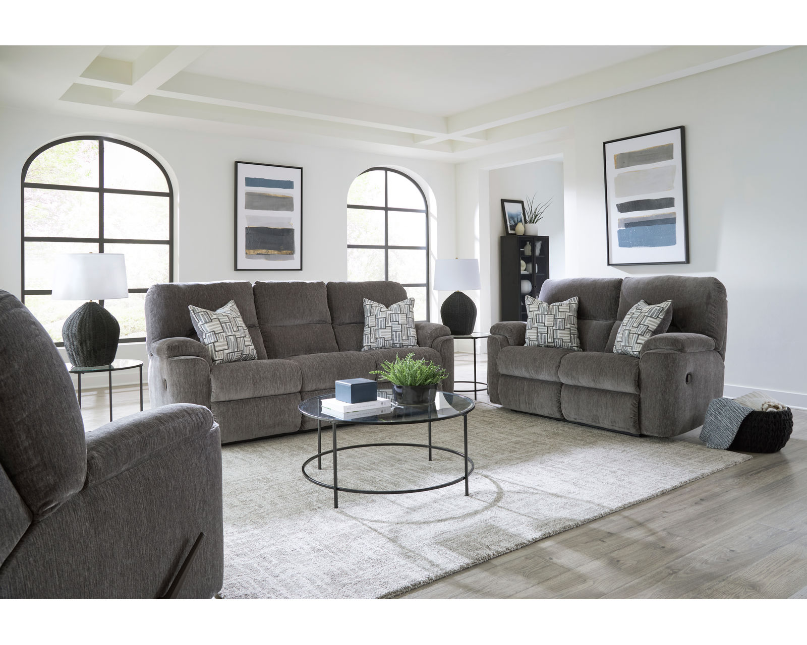 Payday 92" Double Reclining Sofa (In stock) - Payday 92" Reclining Sofa