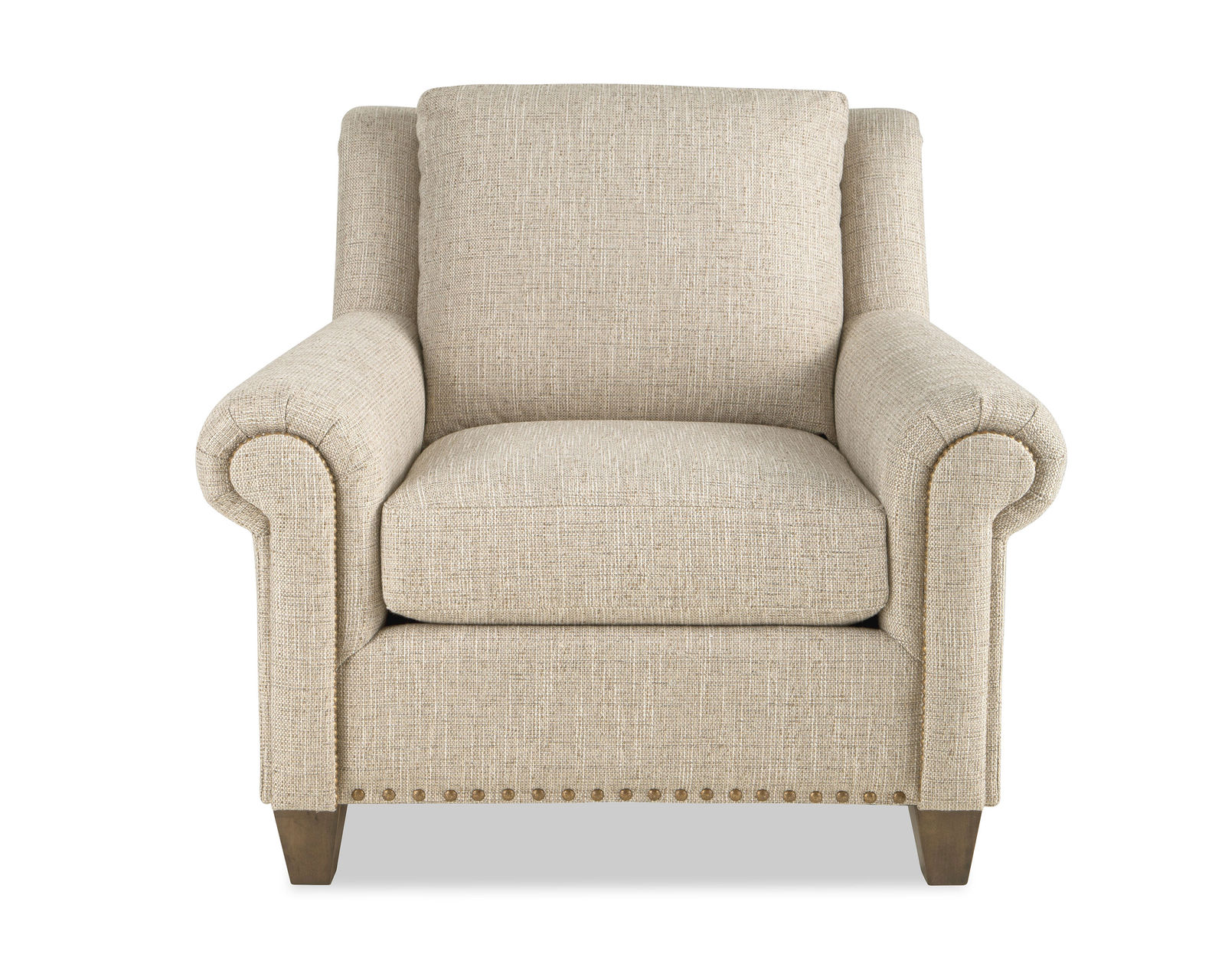 Swift 90" Stationary Sofa (Colors Available) 7309 - The front rail is trimmed with nail heads for a touch of craftsmanship
