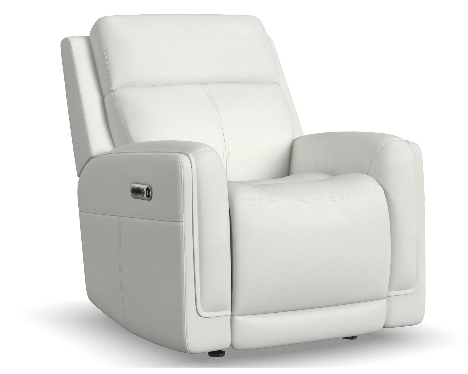 Alister 71" Leather Power Gliding Loveseat with Console, Power Headrests & Lumbar (+3 colors) in stock