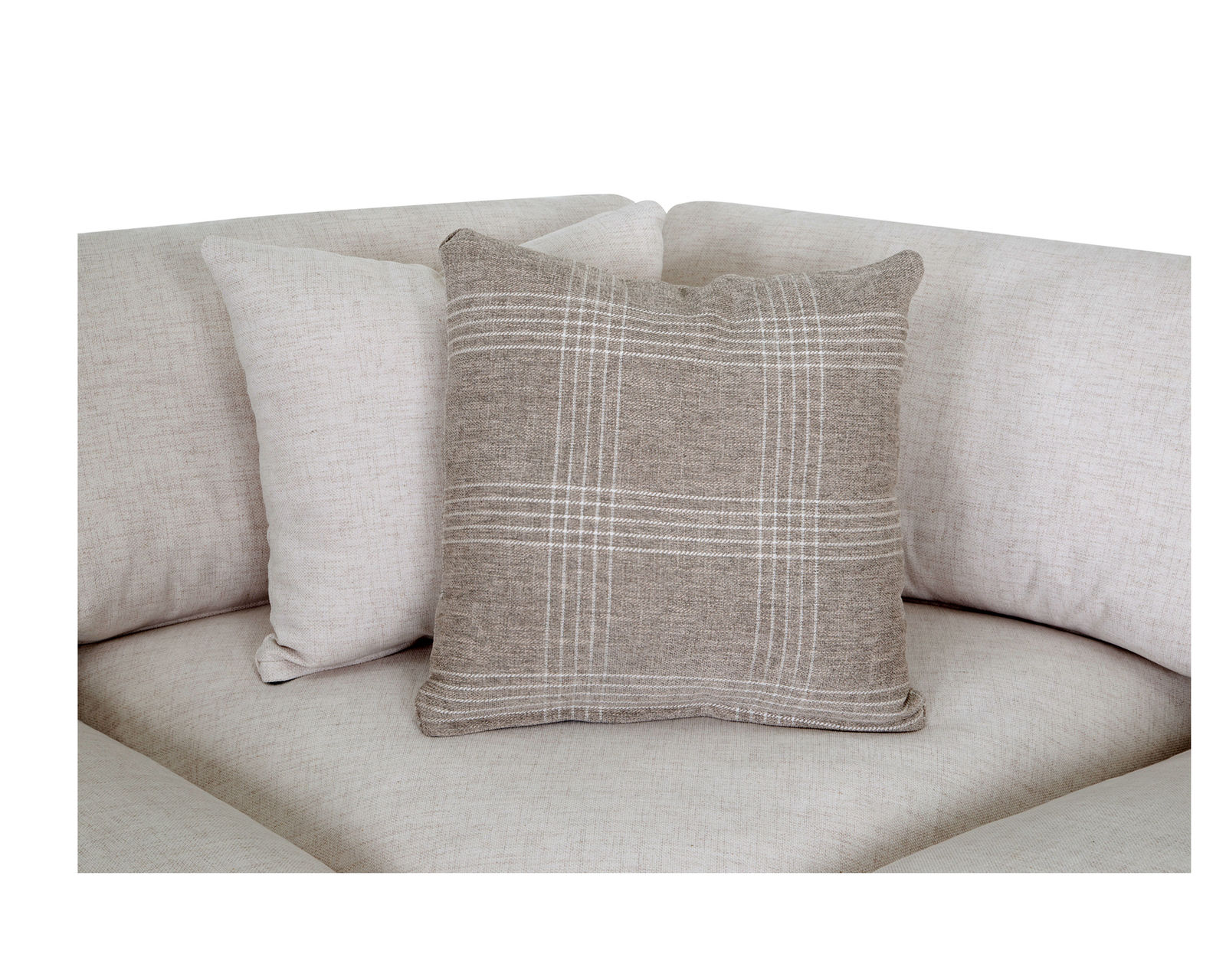 Darcy 972 Stationary Sectional - Includes pillows