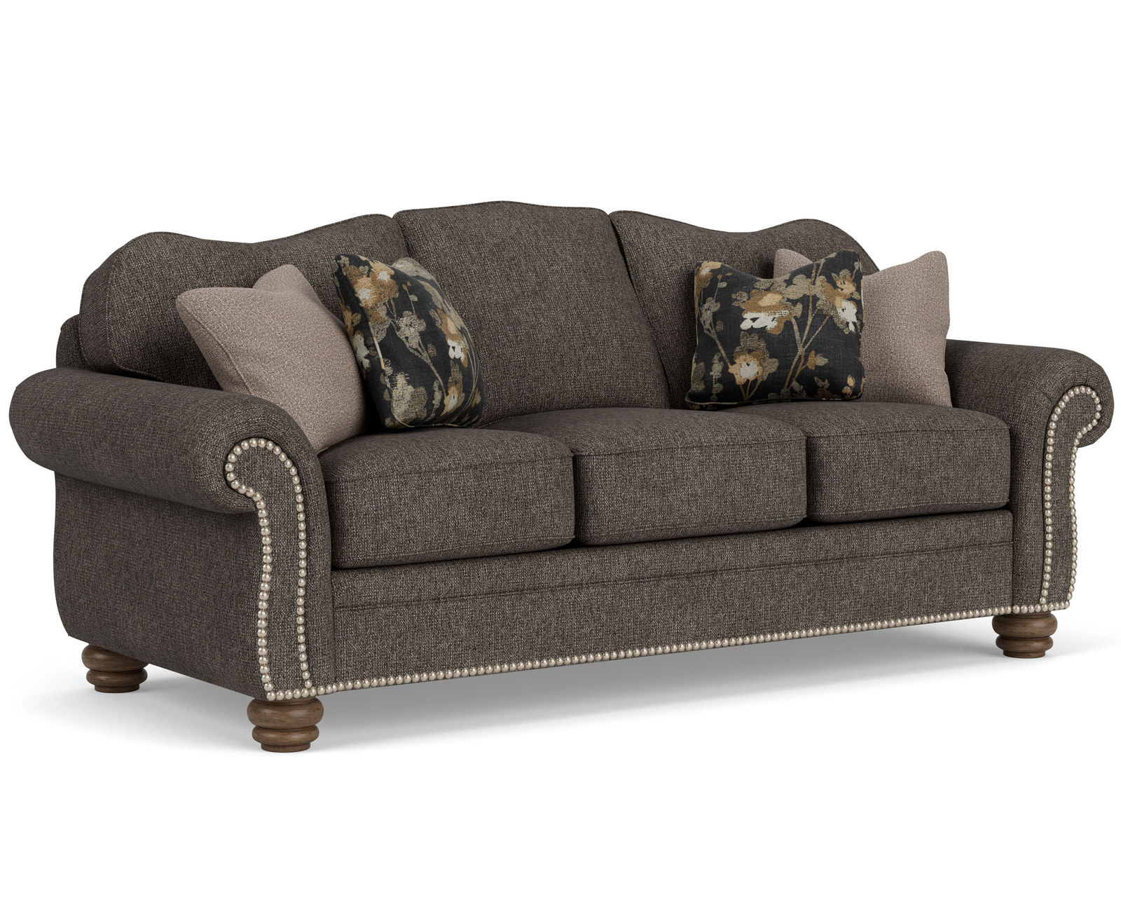 Bexley 8648 Nailhead Sofa (+100 fabrics) 91" - Bexley Nailhead Sofa