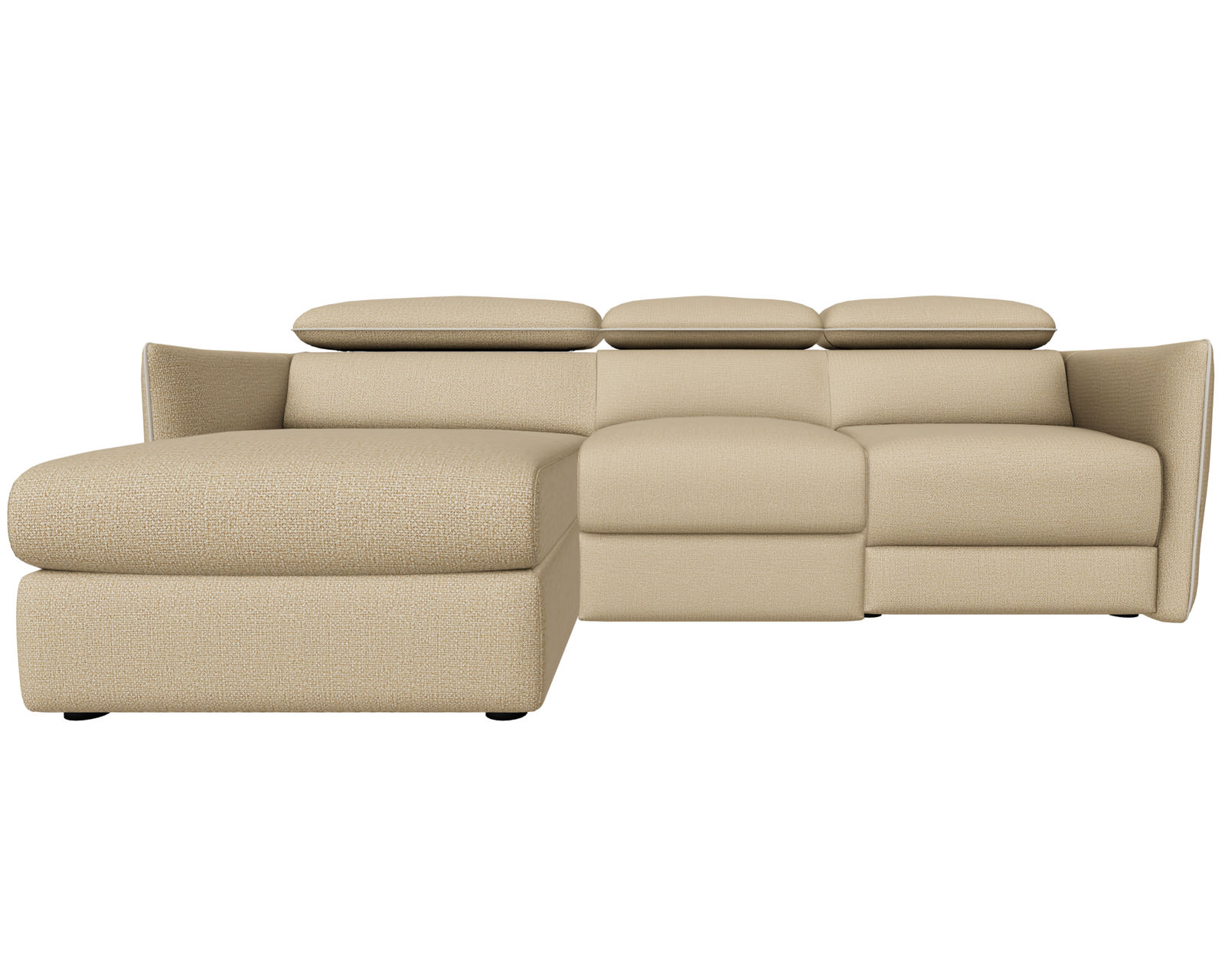 Meraviglia 108" Storage Chaise Sofa (+50 fabrics) - Layout B: Meraviglia 108" Storage Chaise Sofa. 67" x 108" 
