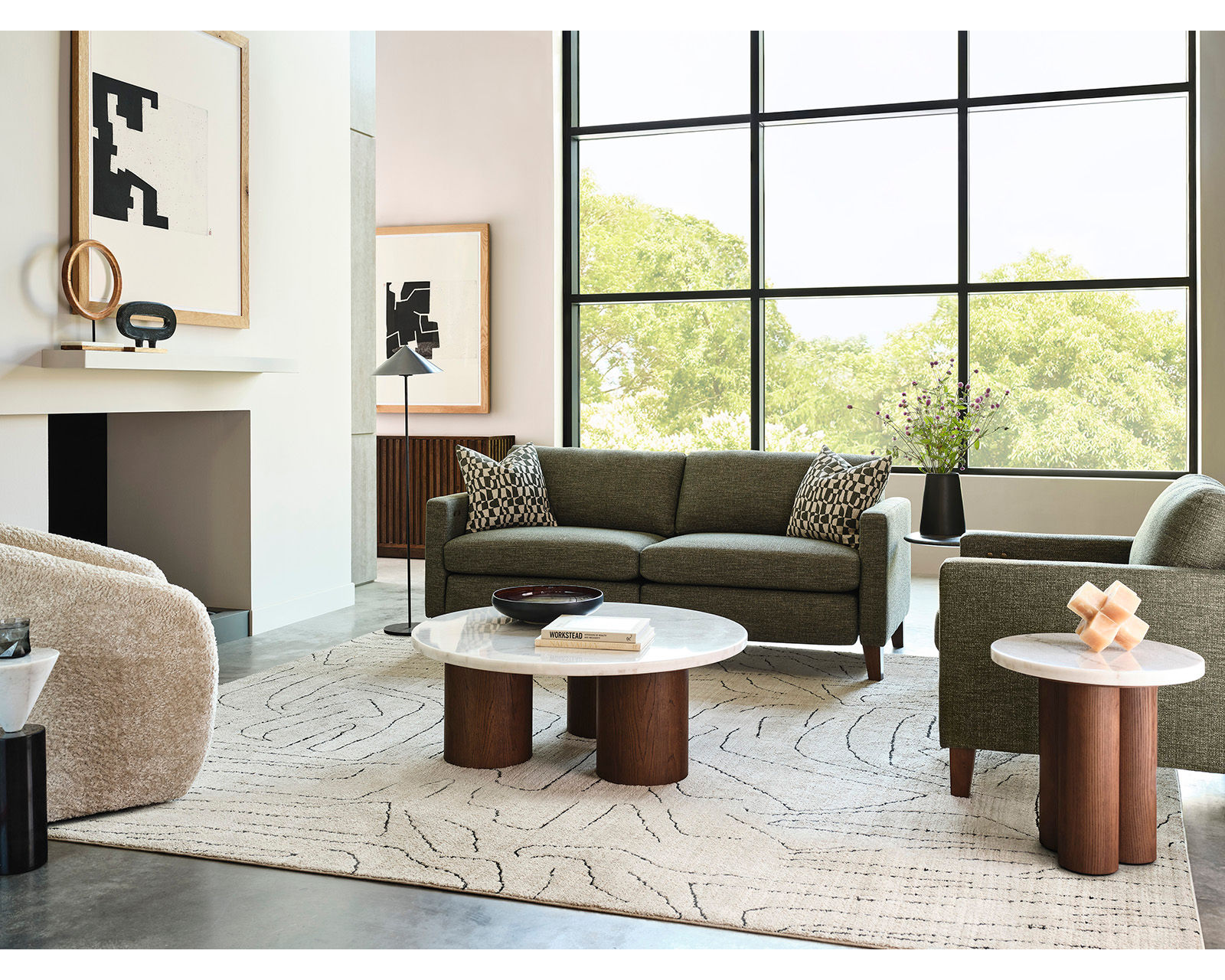 Traftly Mid-Century Power Incliner Chair (+50 fabrics) - Traftly Incliner Sofa