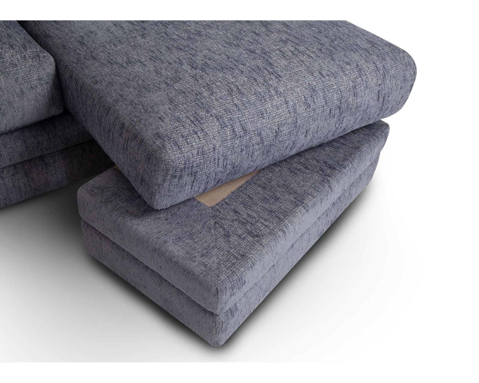 Sapphire 99" Sofa with Reversible Chaise (Relax Your Way. Reversible Chaise Comfort with a Fresh Designer Look) - Reversible Chaise Can Be Place on the Left or right Side