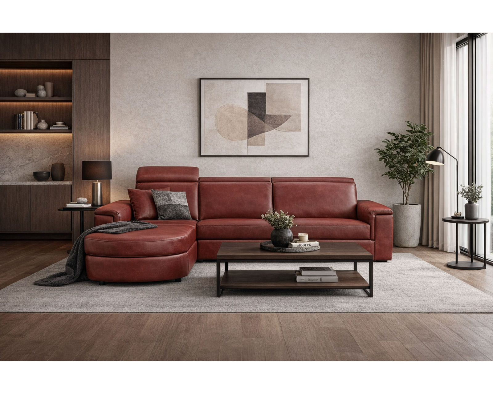 Zoe 3011 Power Headrest Power Reclining Chaise Sectional (standard and wide seat widths) +140 leathers - Built Stronger. Feels Better. Lasts Longer.