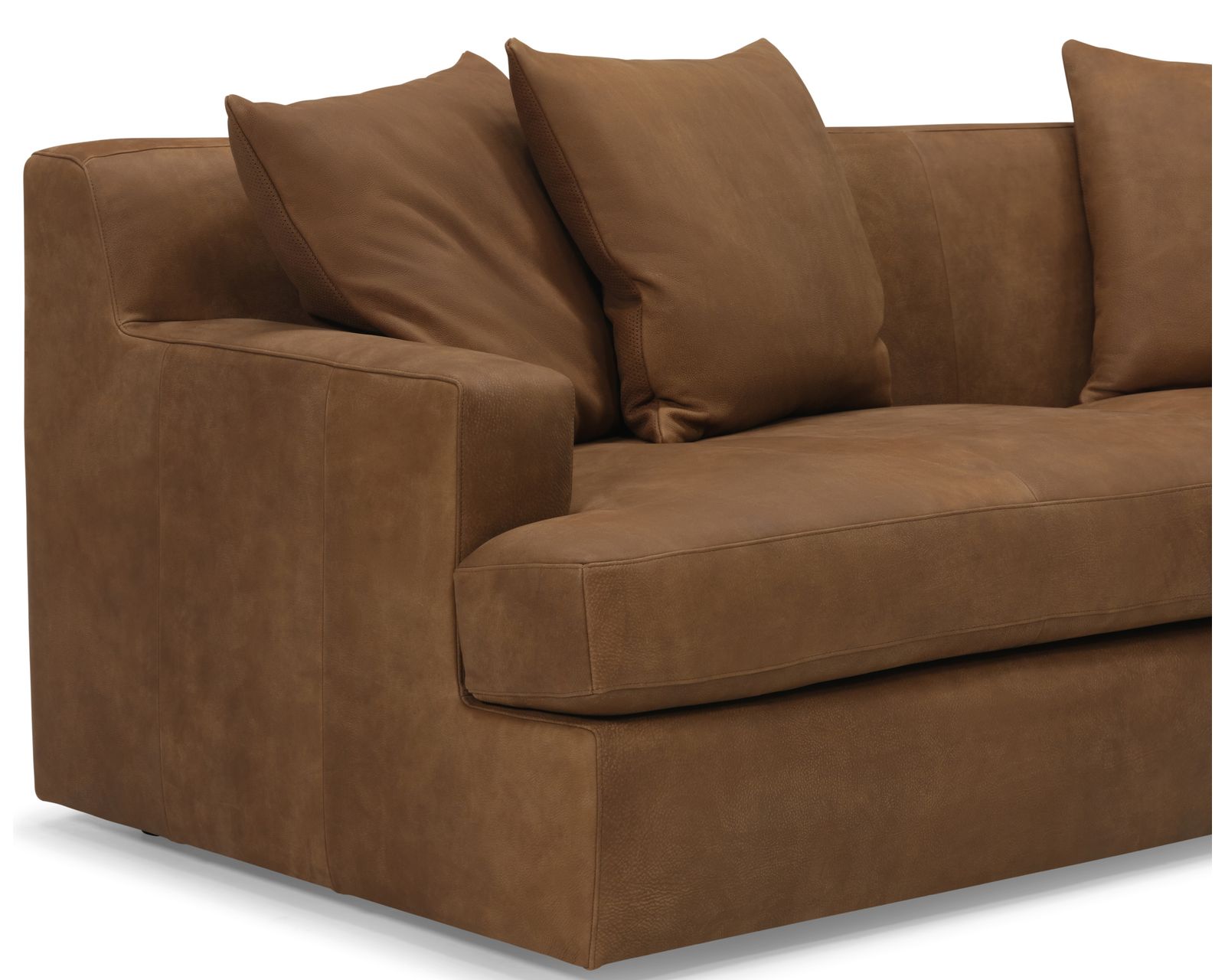 Windsor 77176 Angled Sofa (91" or 101") +140 colors - Windsor 101" Angled Sofa (two cushions)