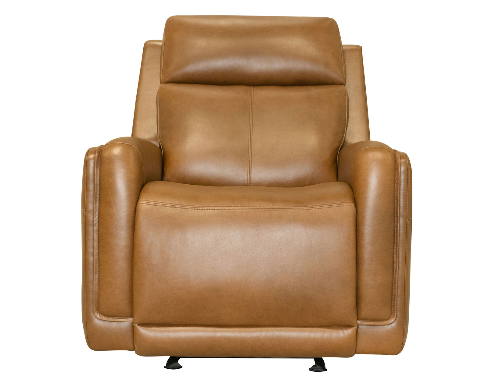 Alister 71" Leather Power Gliding Loveseat with Console, Power Headrests & Lumbar (+3 colors) in stock