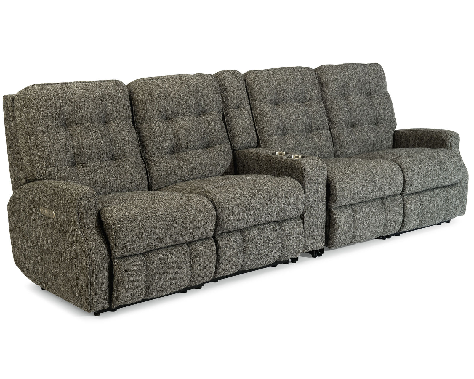 Devon Fabric Reclining Sectional (Colors Available)