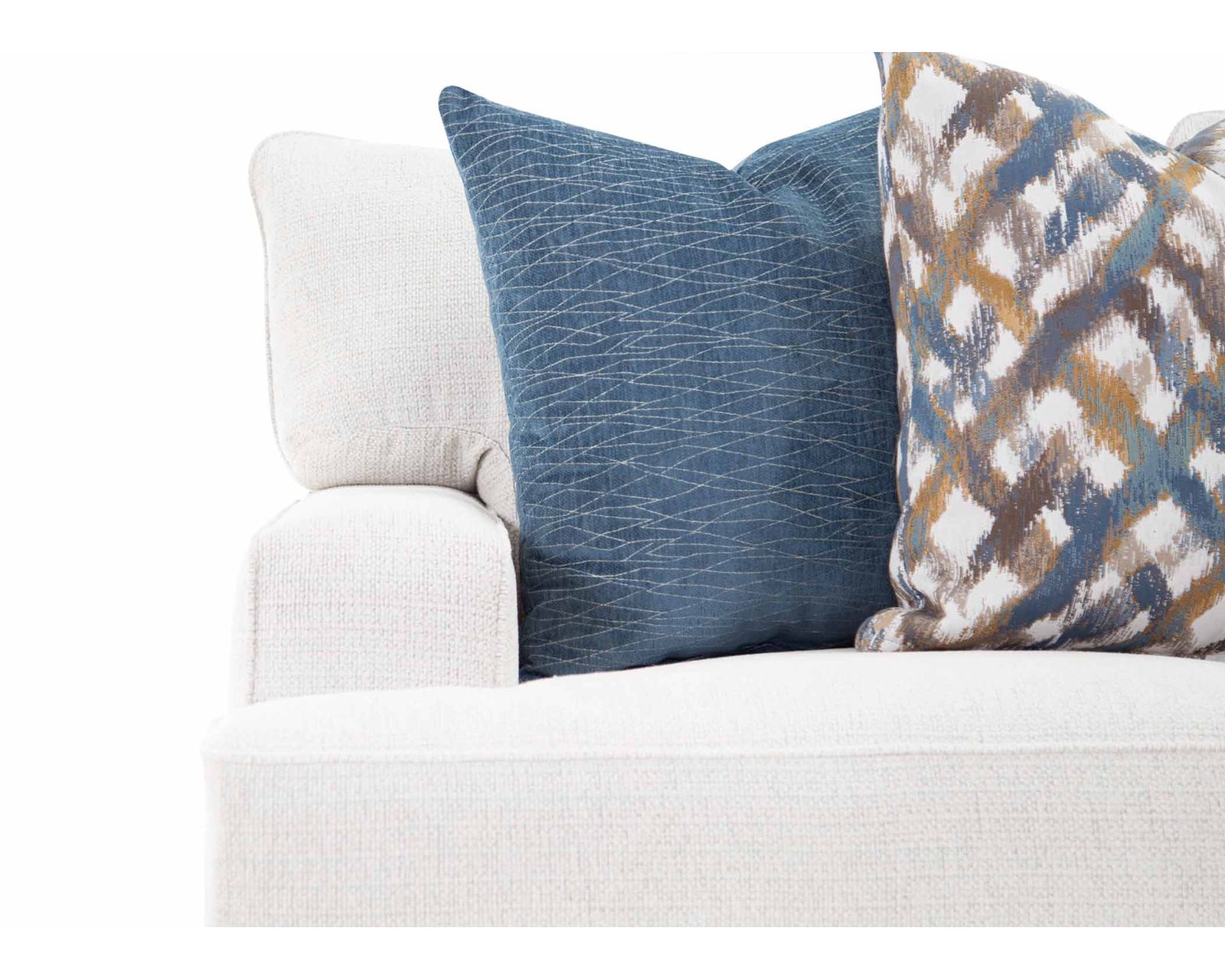 Rowan 101.5" Extra Wide Sofa (Grand-Scale Comfort with an Effortlessly Refined Look) - Includes All Accent Pillows