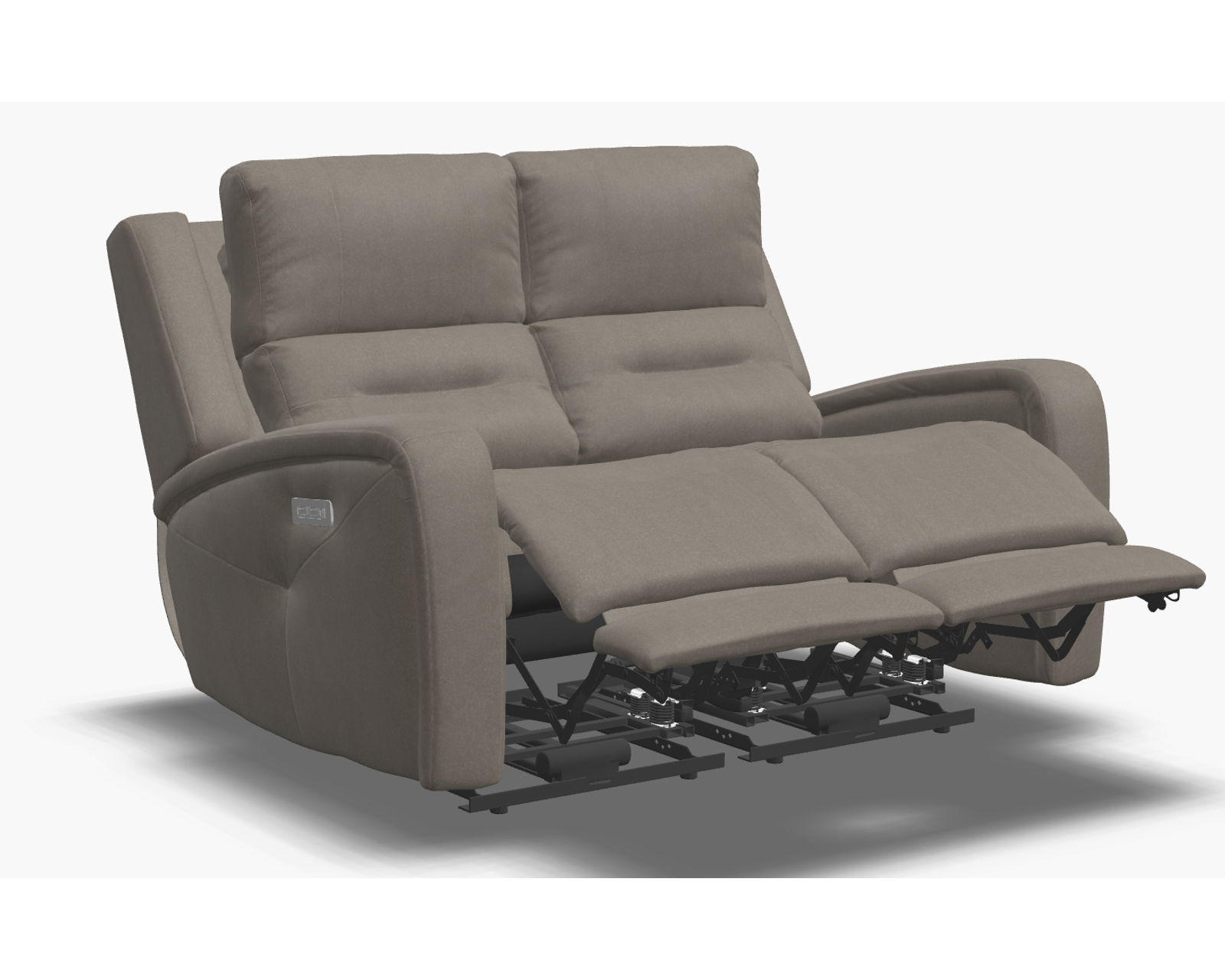 Washington 41067 Power Headrest Power Wallhugger Recliner (+200 colors) - Washington 59" Power Headrest Power Reclining Loveseat