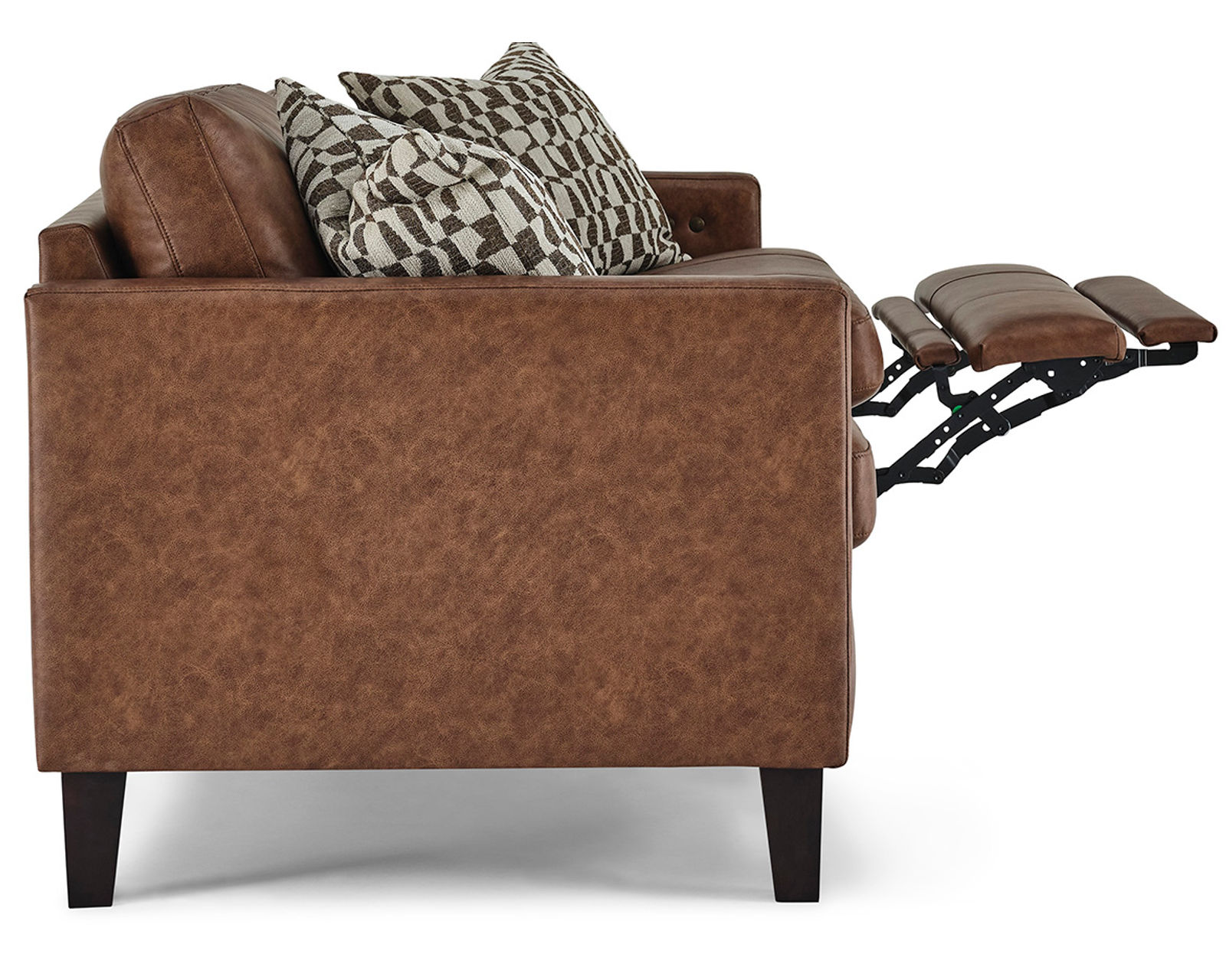 Traftly Mid-Century Power Incliner Leather Chair (+40 leathers) - Traftly Incliner Leather Sofa