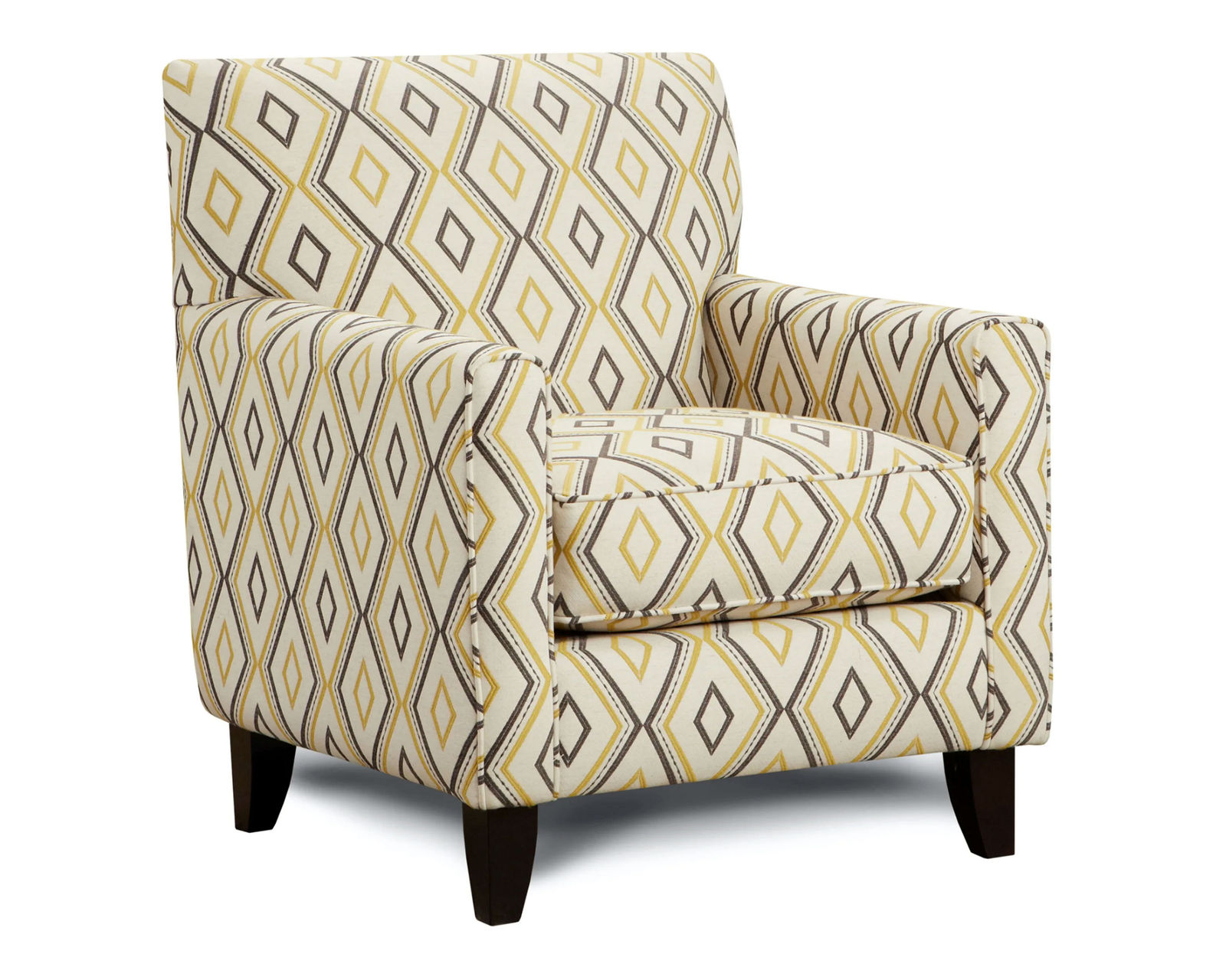 Maxwell Gray Dijon 85" Sofa 2600 (includes pillows) - Doozie Dean Accent Chair