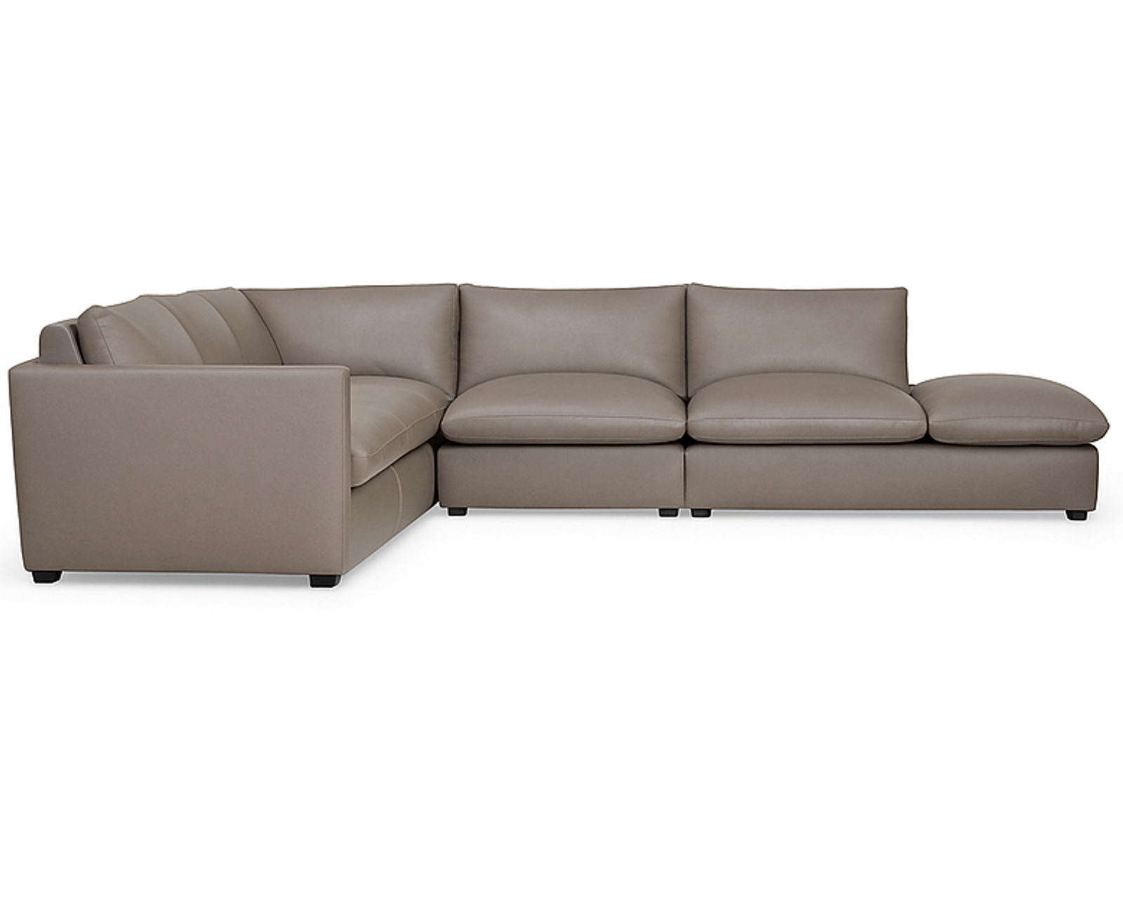 Laguna 77752 Stationary Sectional (+100 leathers) - Layout P: Five Piece Sectional 108" x 129"