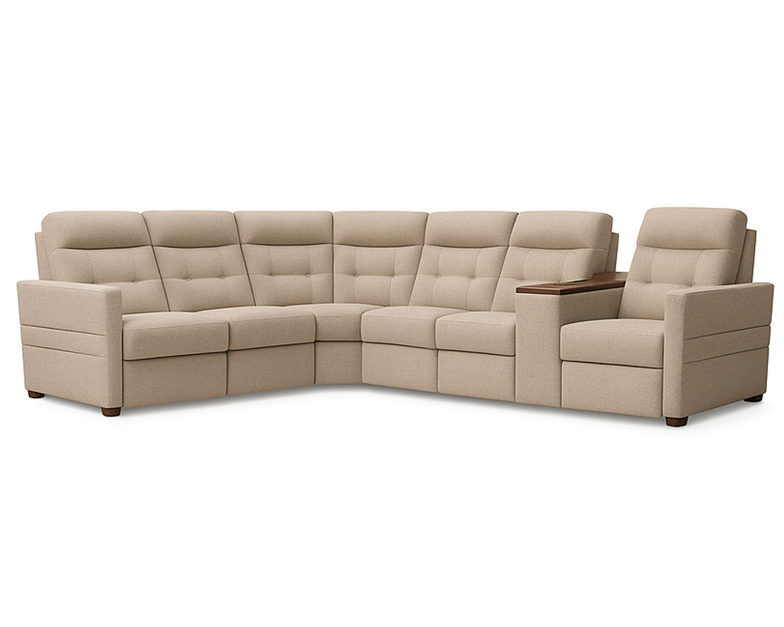 Reece 40109 Triple Power Reclining Sectional (+50 fabrics)