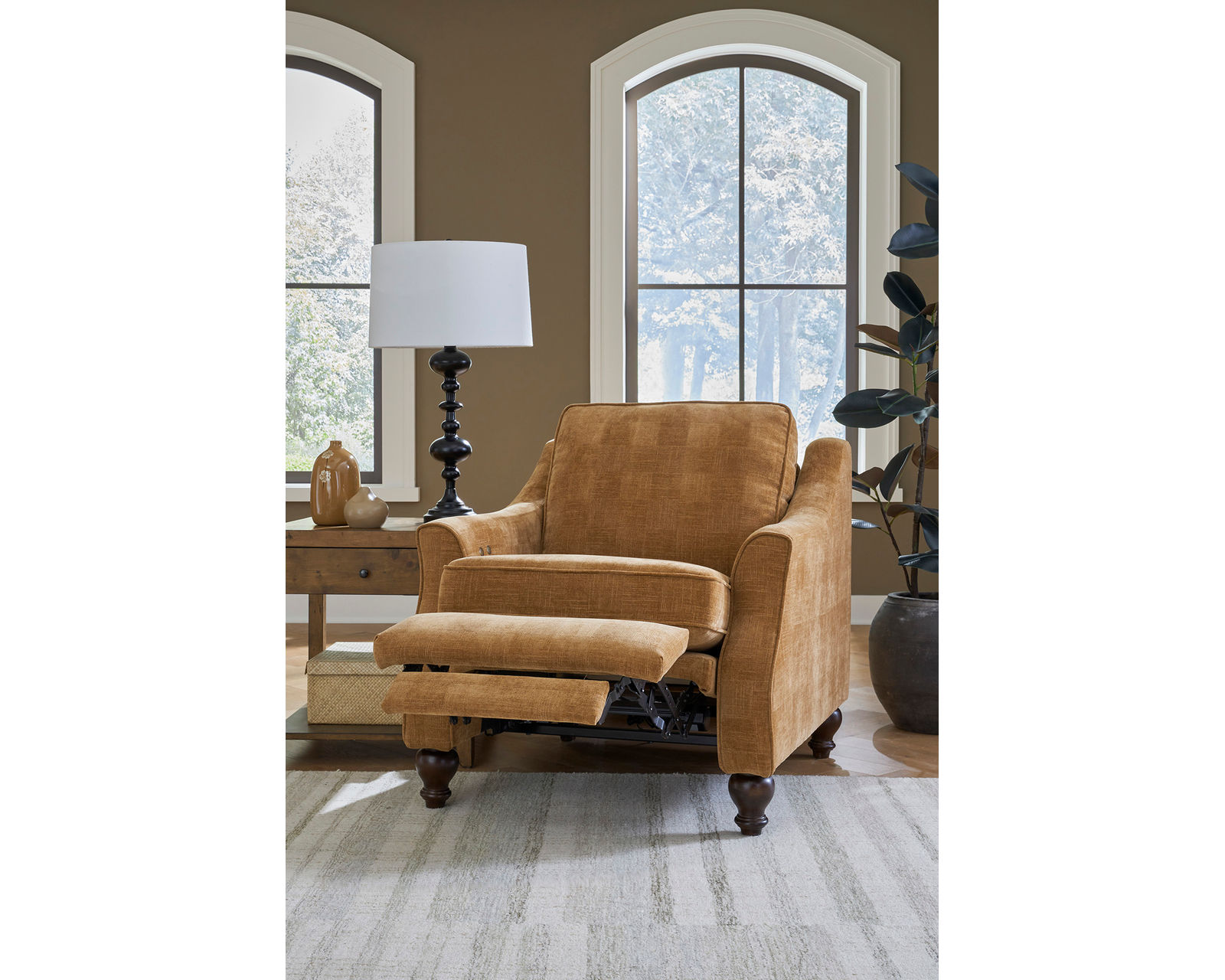 Adeline 84" Incliner Sofa (+50 fabrics) - Adeline Incliner Chair