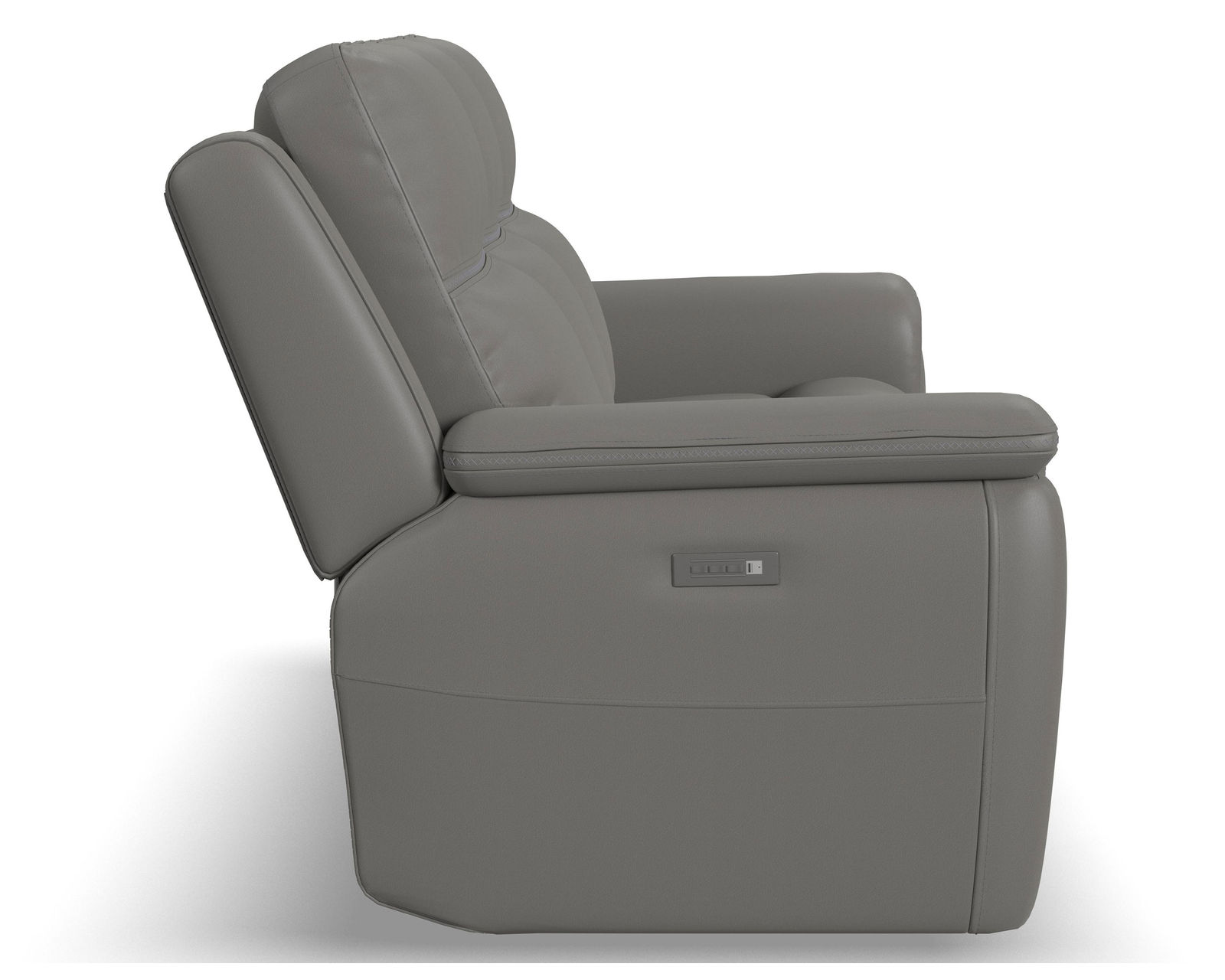 Sawyer Leather Power Reclining Sofa with Power Headrests and Lumbar (009-01) ZERO GRAVITY - In stock