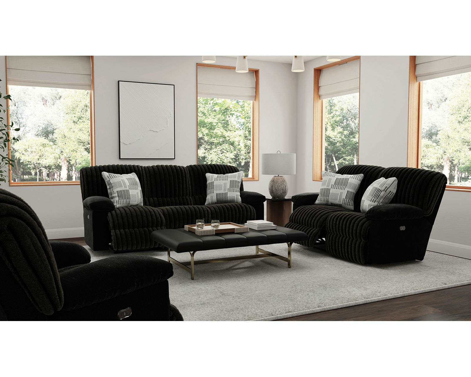 Comet 85" Lay Flat Reclining Sofa (includes pillows) - The Ultimate Seat for Everyday Relaxation.
