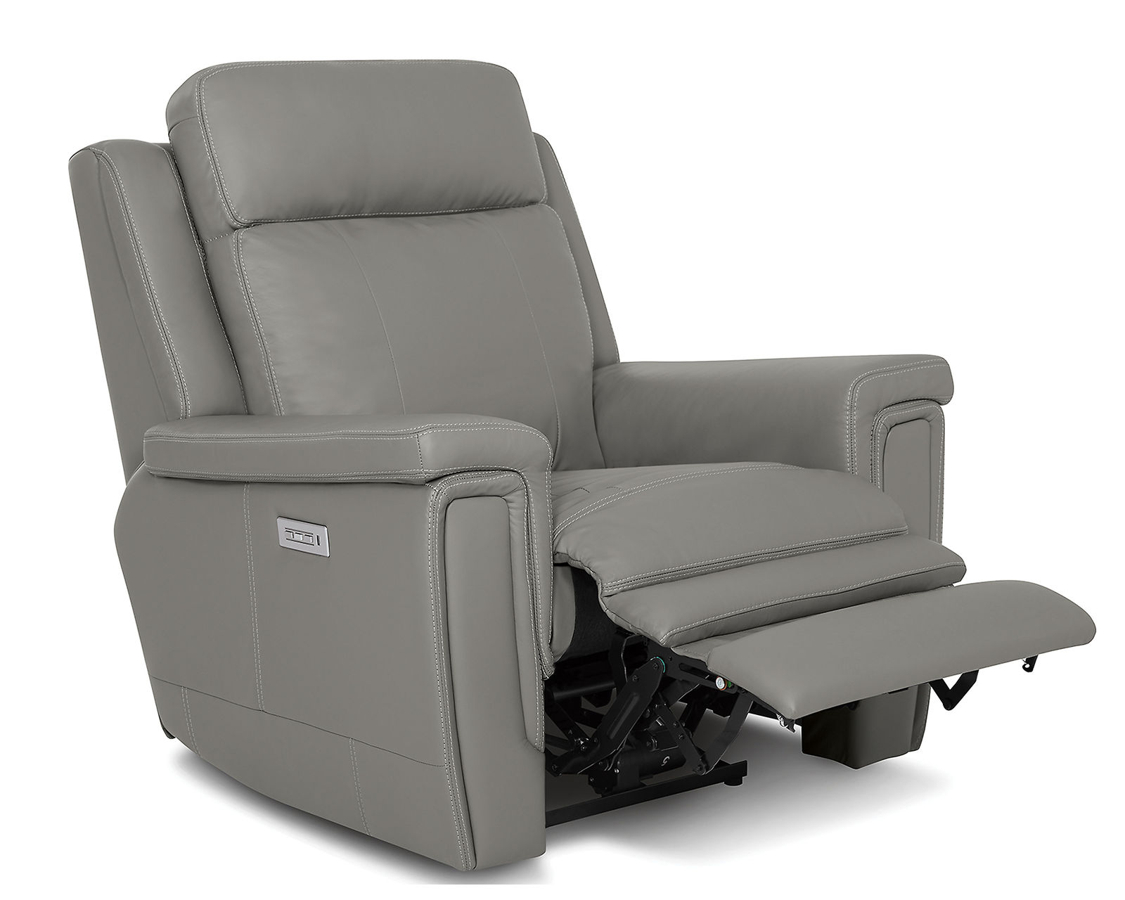 Asher 41065 Power Headrest WallHugger Power Recliner (Made to order) - Wall-hugger technology ensures a full recline with as little as 4" of wall clearance.