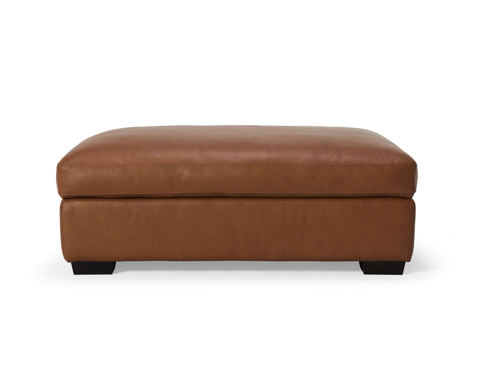 Madison 77658 Modern English Sectional  (+100 leathers) - Madison Storage Ottoman