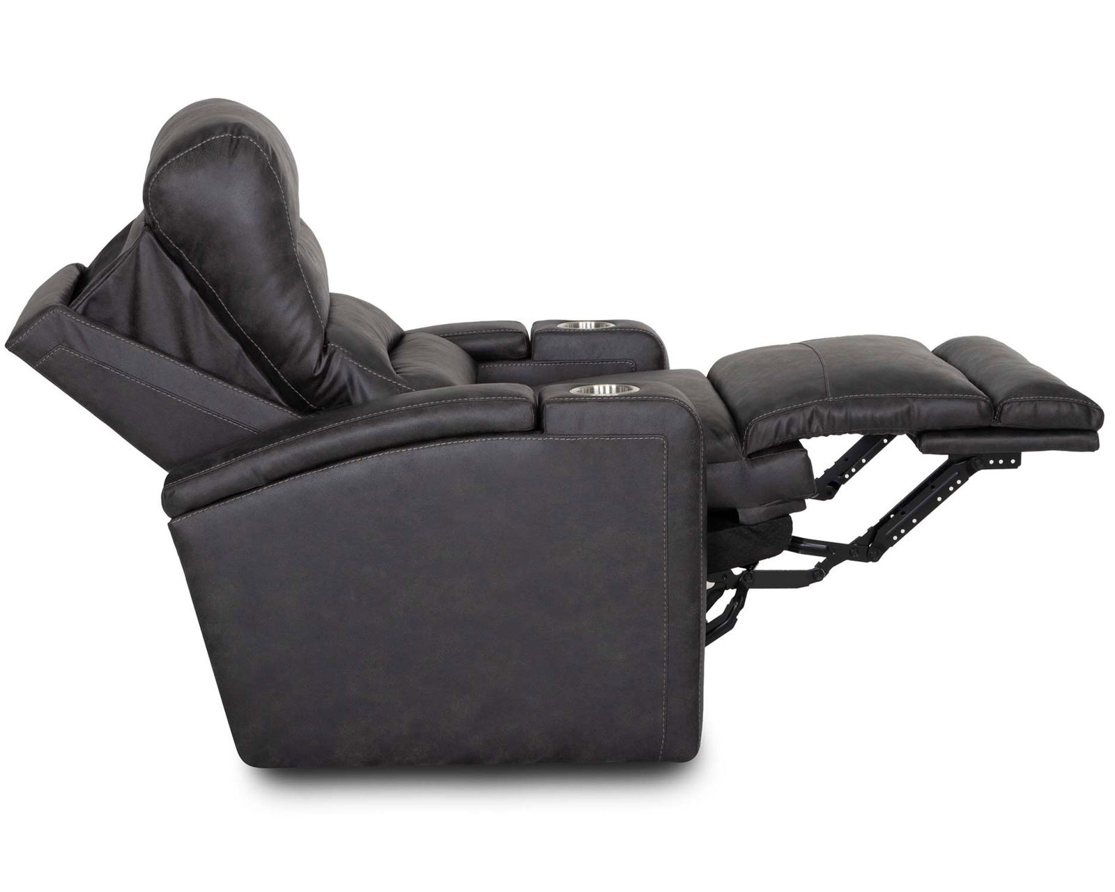Tipton Home Theater Recliner w/ Power Headrest/Power Recline/Dual Cupholders/Dual Arm Storage (+2 colors)	 - Take an Extra 25% Off - Shown with power headrest extended