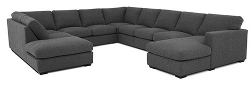 Layout L: Six Piece Sectional 94" x 163" x 129" x 69"