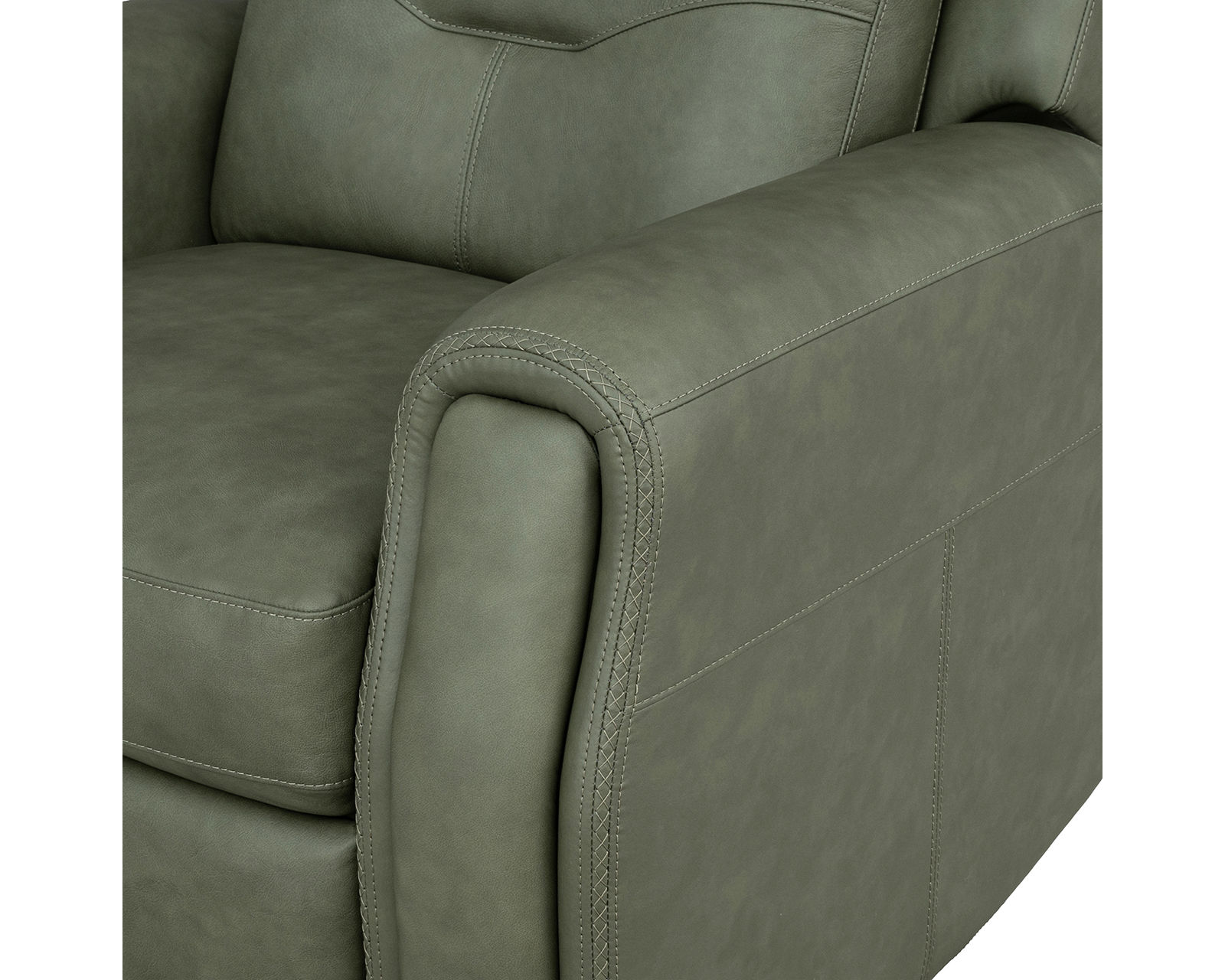Felix 1536 Leather Zero Gravity Triple Power Reclining Console Loveseat with Heat and Massage (2 colors) in stock - Hidden metal cupholders in the arms