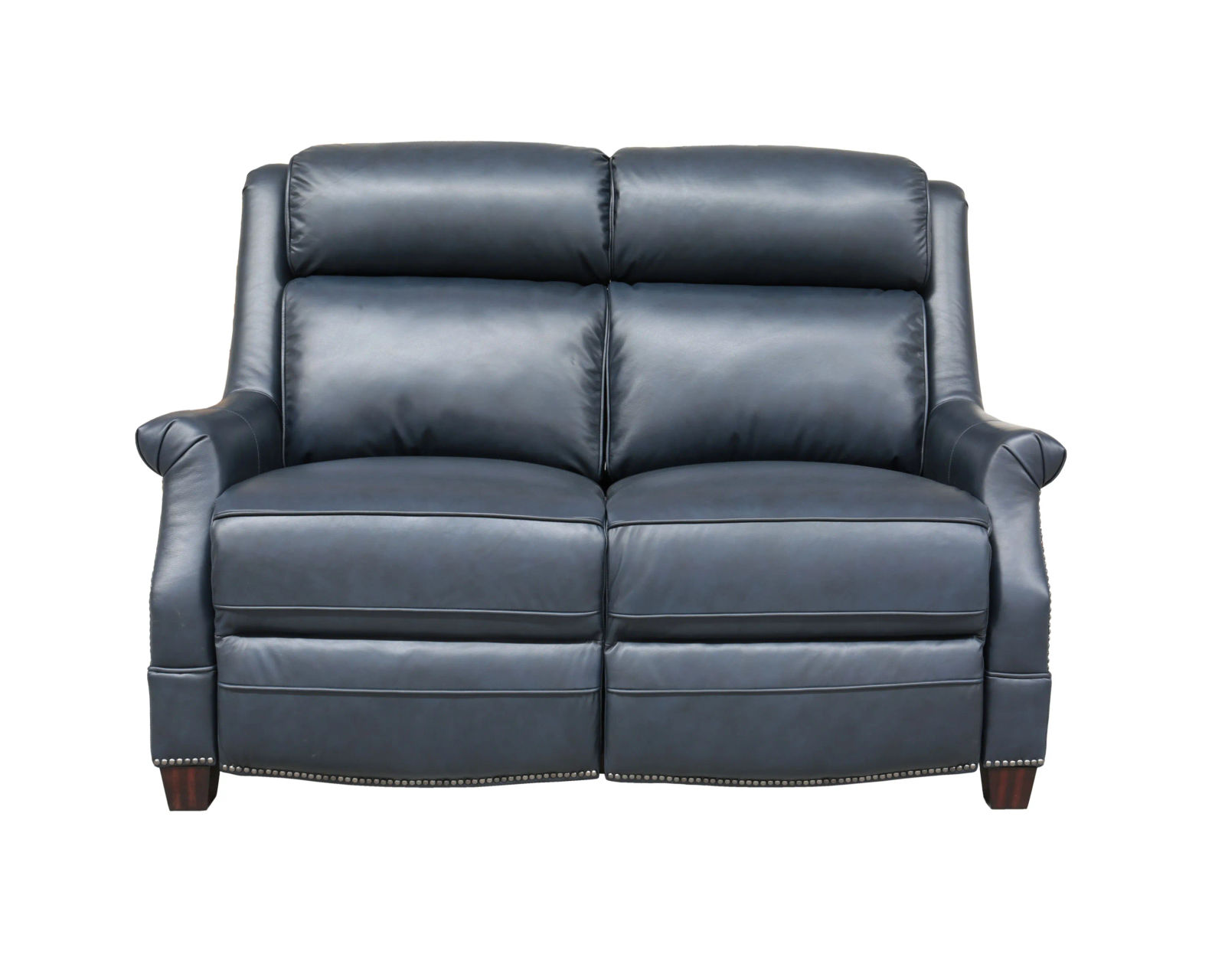 Warrendale Leather Power Headrest Power Recliner (Blue) In stock