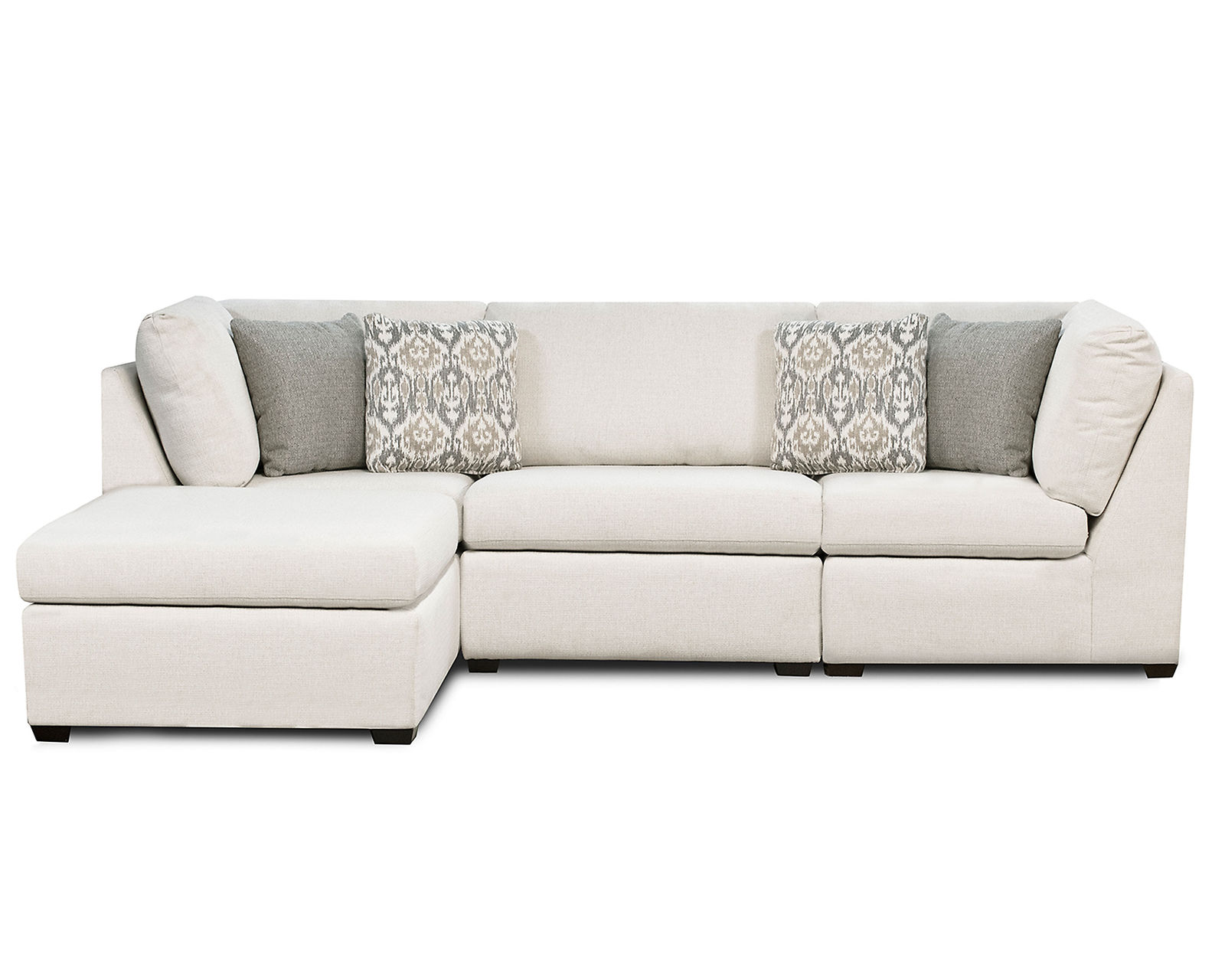 Scottie Modular Sectional  (+100 Standard and Performance Fabrics) - Sectional Layout A