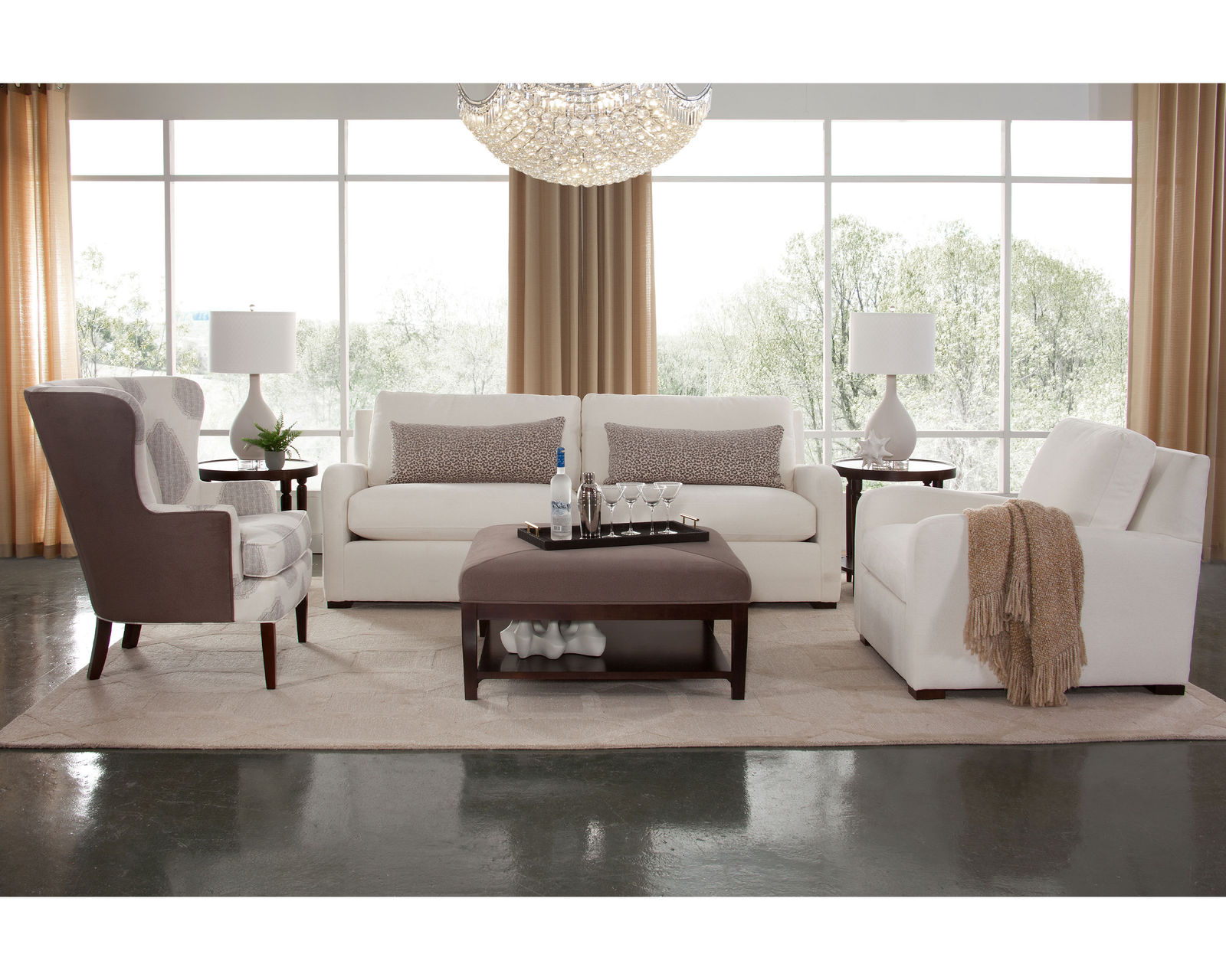 Arlington 91" Slipcover Sofa (Custom fabrics)