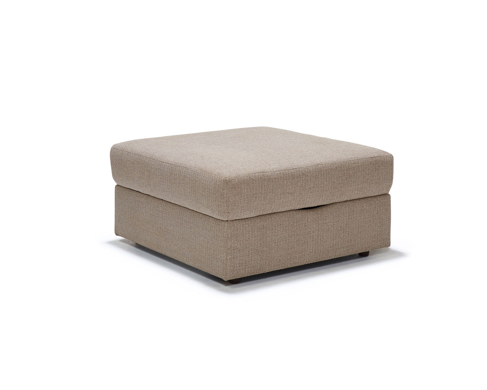 Dovely Stationary Sectional (+139 fabrics) - Dovely Square Storage Ottoman