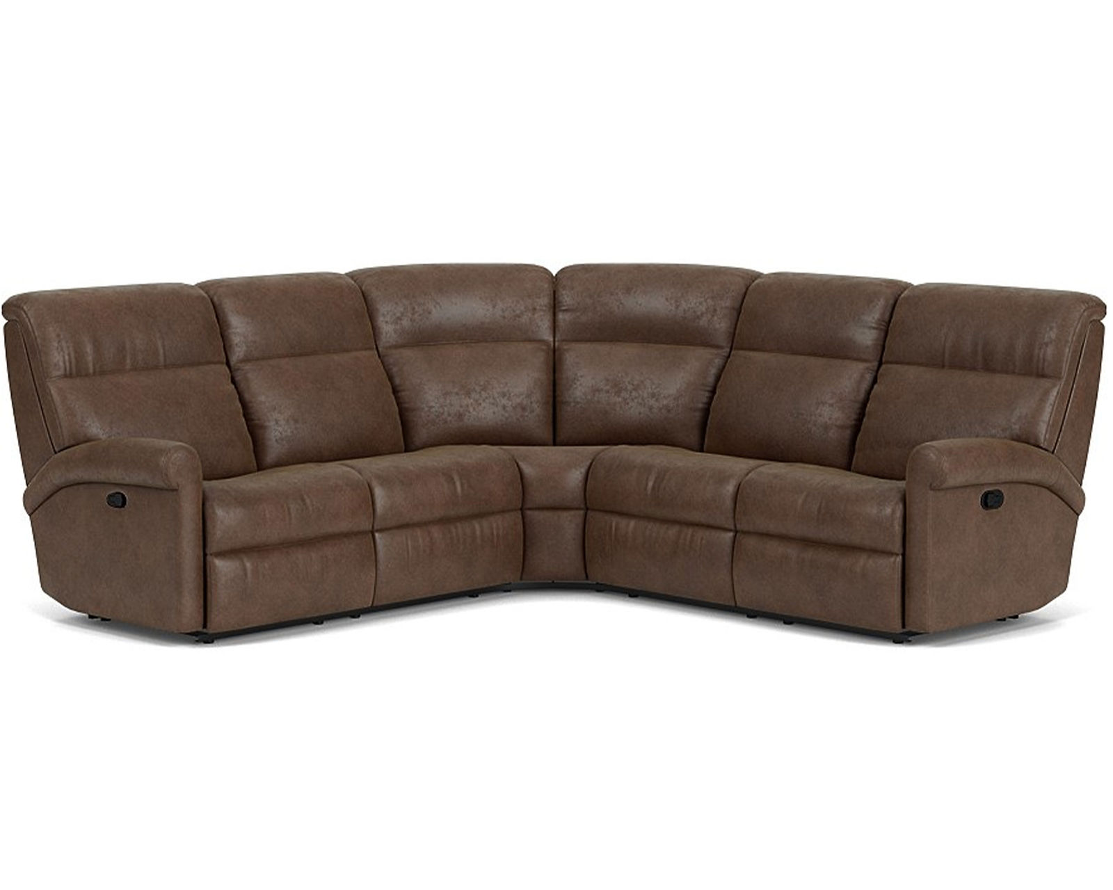 Davis Reclining Sectional (Colors Available) - Sectional Layout F: 