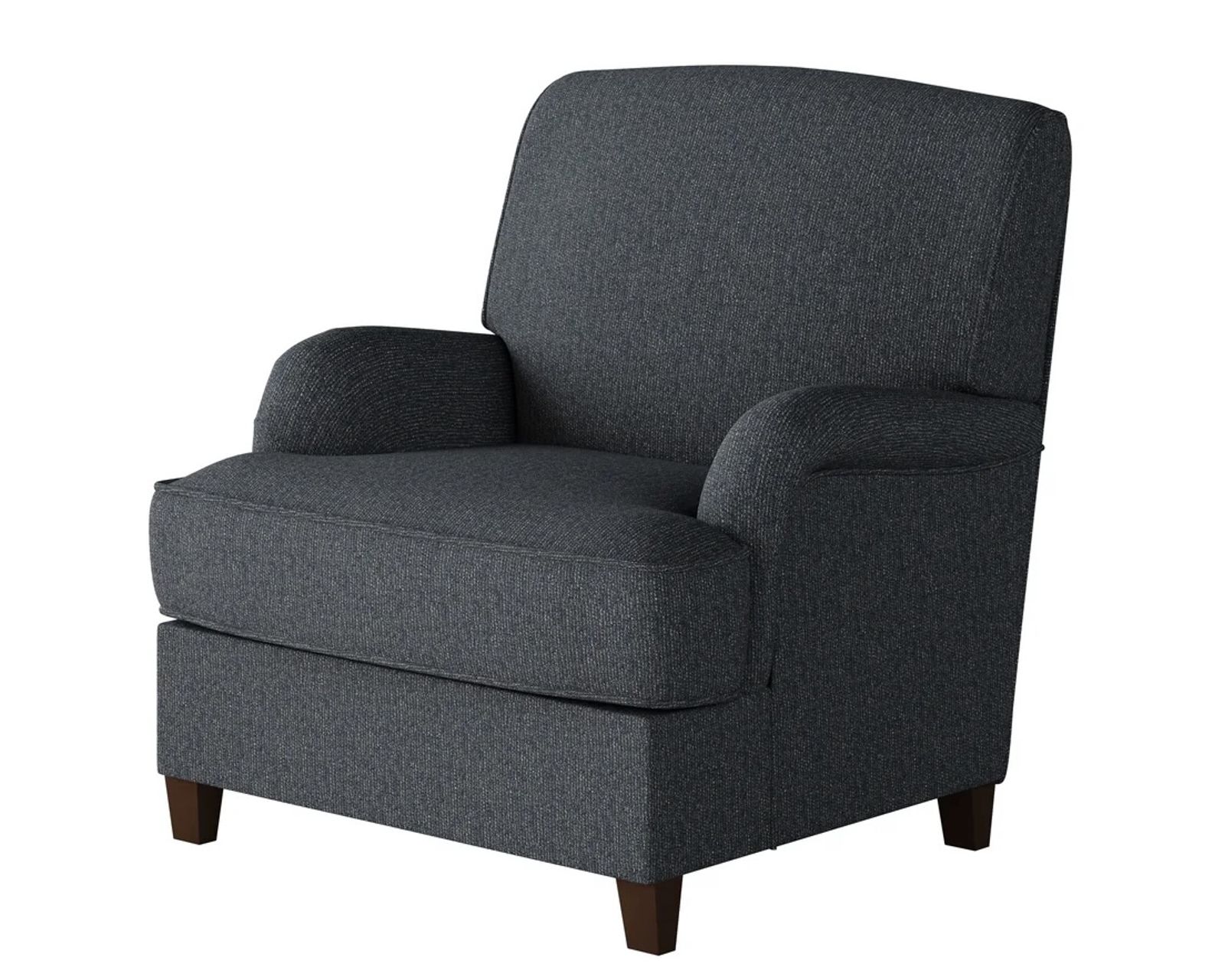 Truth or Dare Navy Accent Chairs (eight styles available) - Performance fabric - Truth or Dare Navy Accent Chair - 01-02-C - Performance fabric