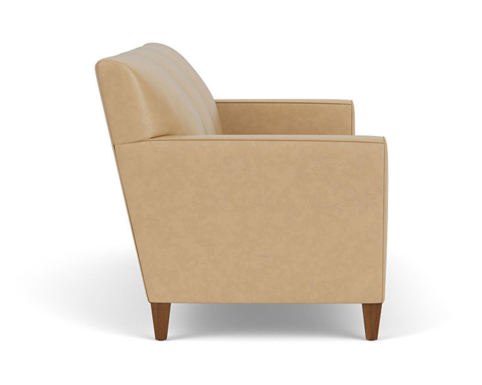 Digby Leather 70"or 80" Sofa (Leather choices) - Only the highest quality leathers go on Flexsteel Furniture