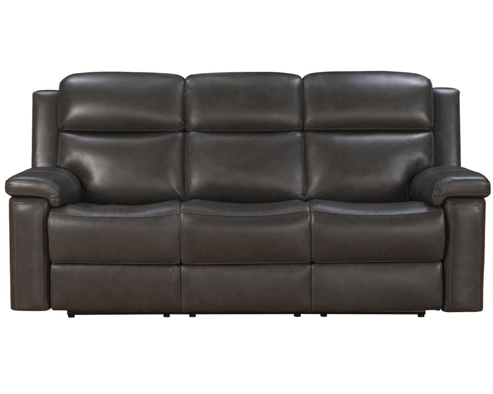 Leon 87" Power Reclining Sofa w/Power Head Rests, Power Lumbar, Heat & Massage (Dropdown Table w/Smart Tabletop Control) In stock