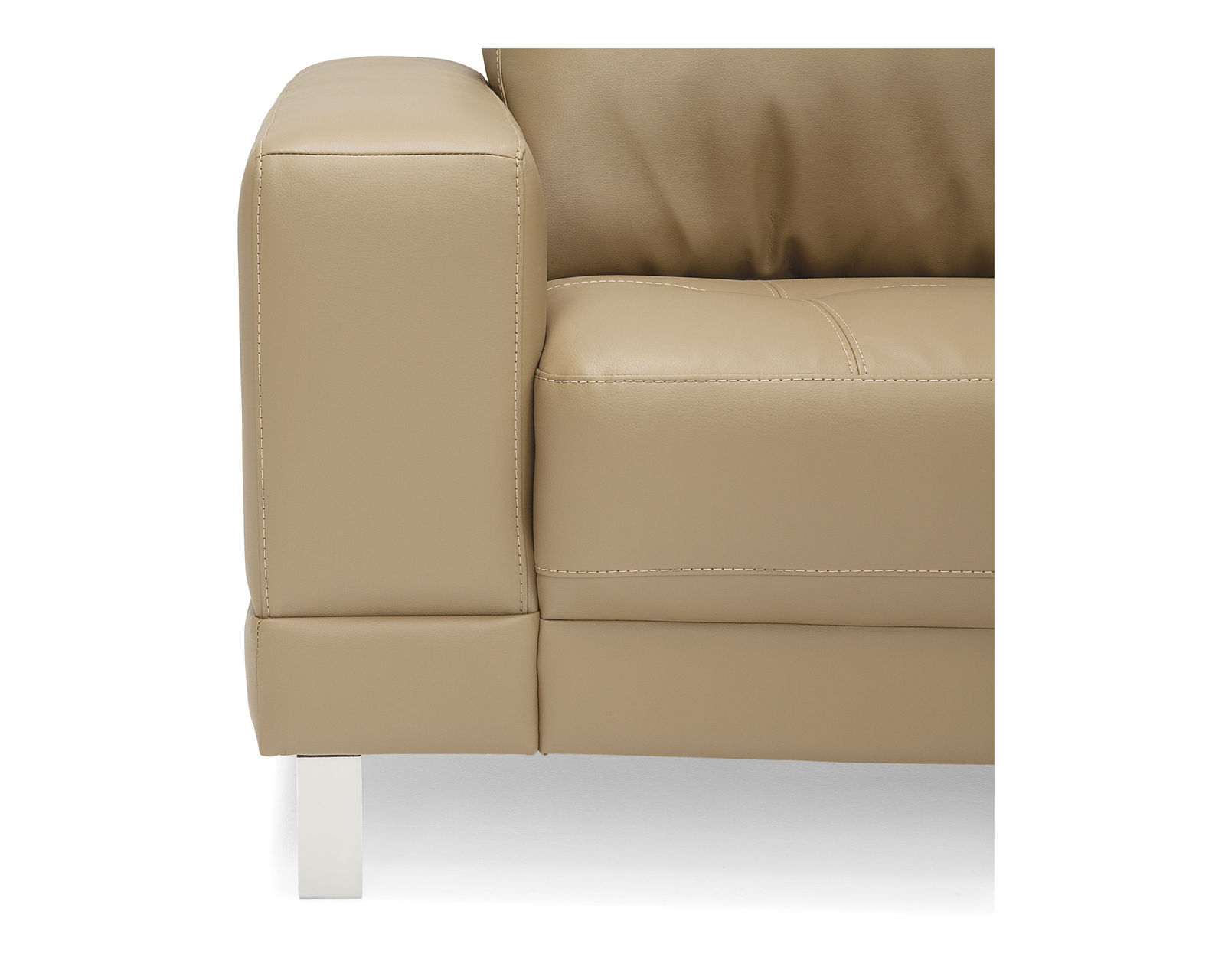 Seattle 77625 Sectional (+100 leathers) - Extra thick and comfortable seating arm