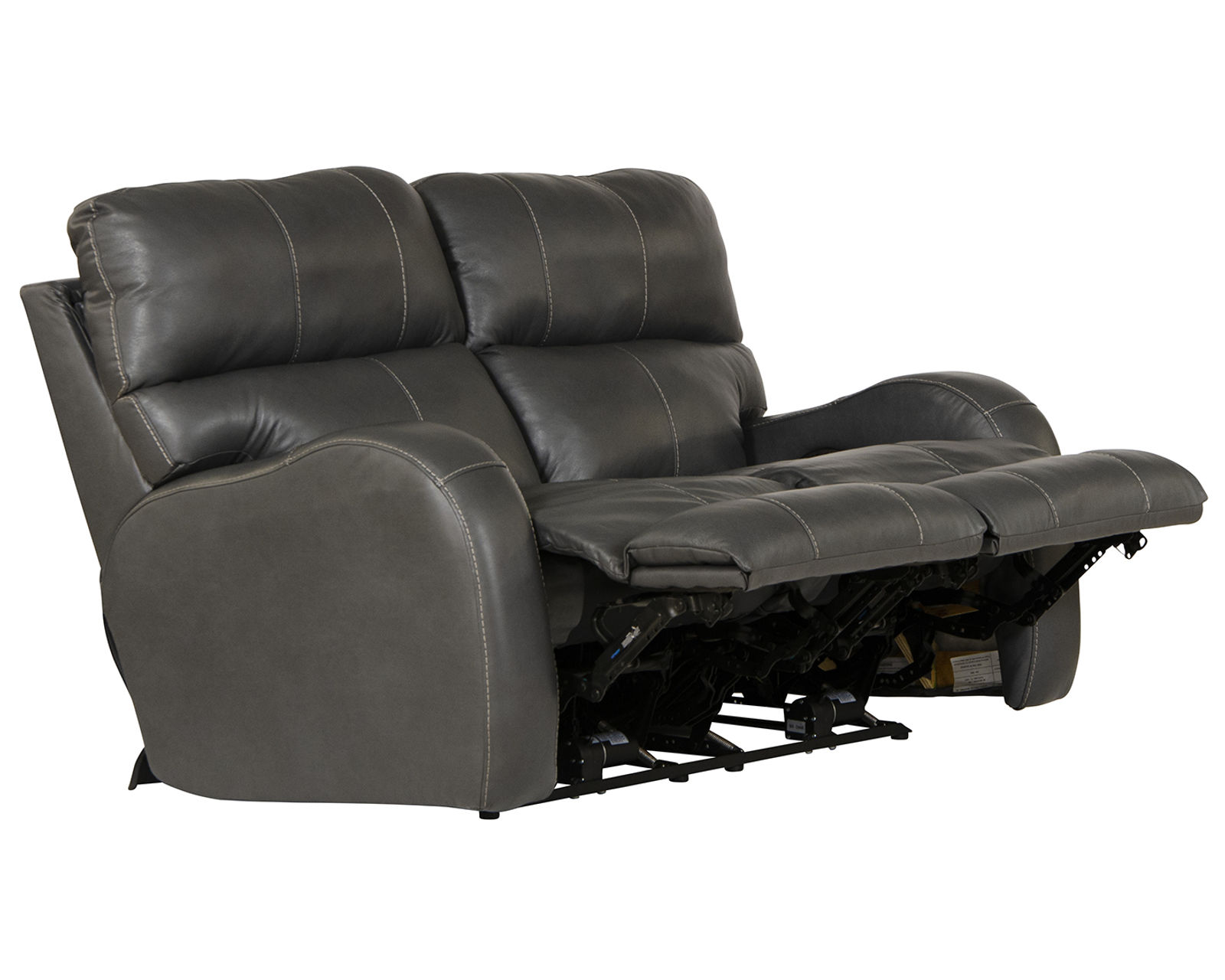 Angelo 83" Lay Flat Power Headrest Power Reclining Leather Sofa (2 colors) - Luxury Comfort. Everyday Value.