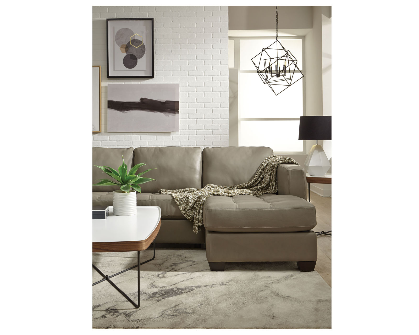 Barrett 77558 Sectional (+100 leathers) - Left or Right Facing Corner Chaise Available