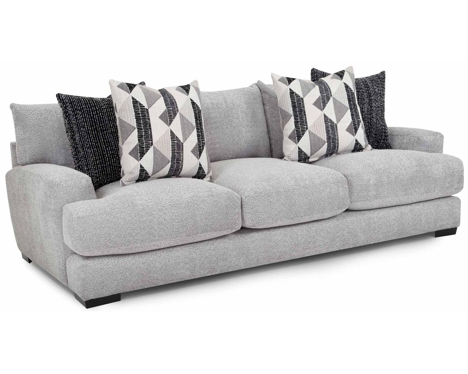 Galaxy 100" Extra-Wide Sofa Affordable Luxury. Room to Relax Beautifully - A Designer Room. A Comfortable Price.