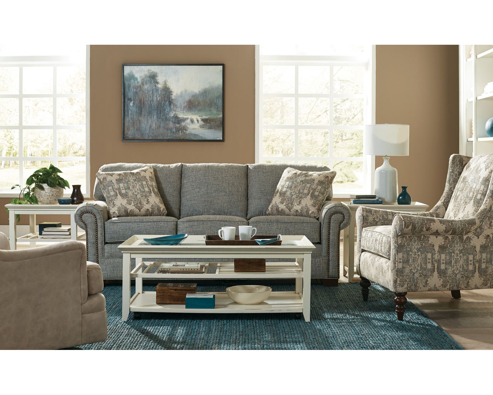 Woodwin 7565 Sofa (86") - IN STOCK PAIGE - All Pieces On Sale and In Stock