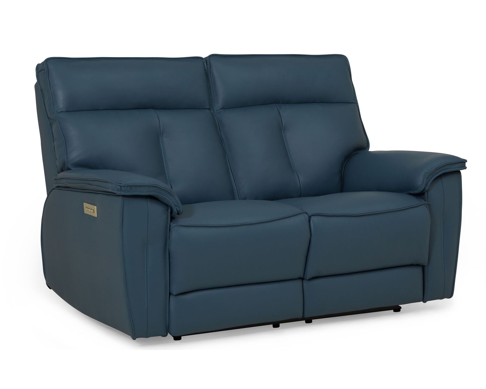 Oakley 41187 Power Headrest Power Reclining Sofa (86") +100 leathers - Oakley 63" Power Headrest Power Reclining Loveseat
