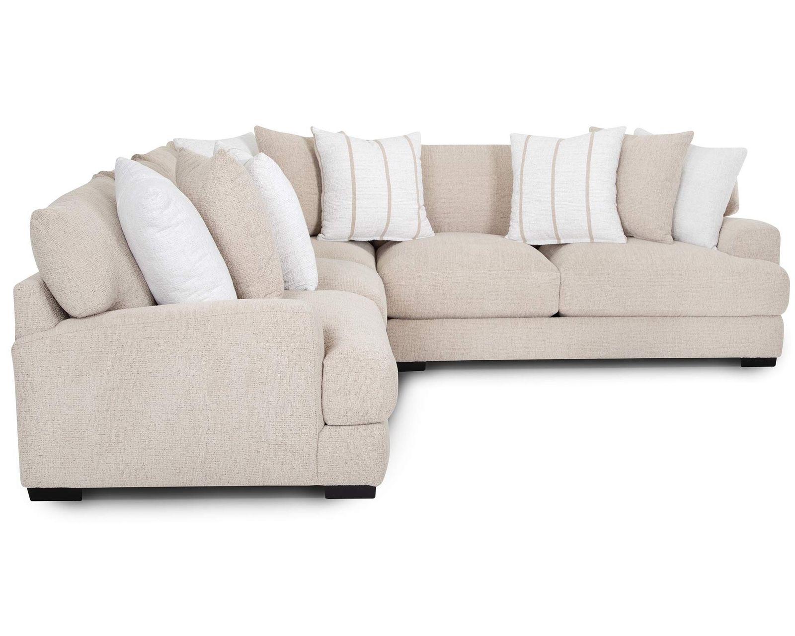 Shay Casual Modern Modular Sectional (Relaxed Modern Style. Deep Comfort) - High-End Style. Down-to-Earth Prices.