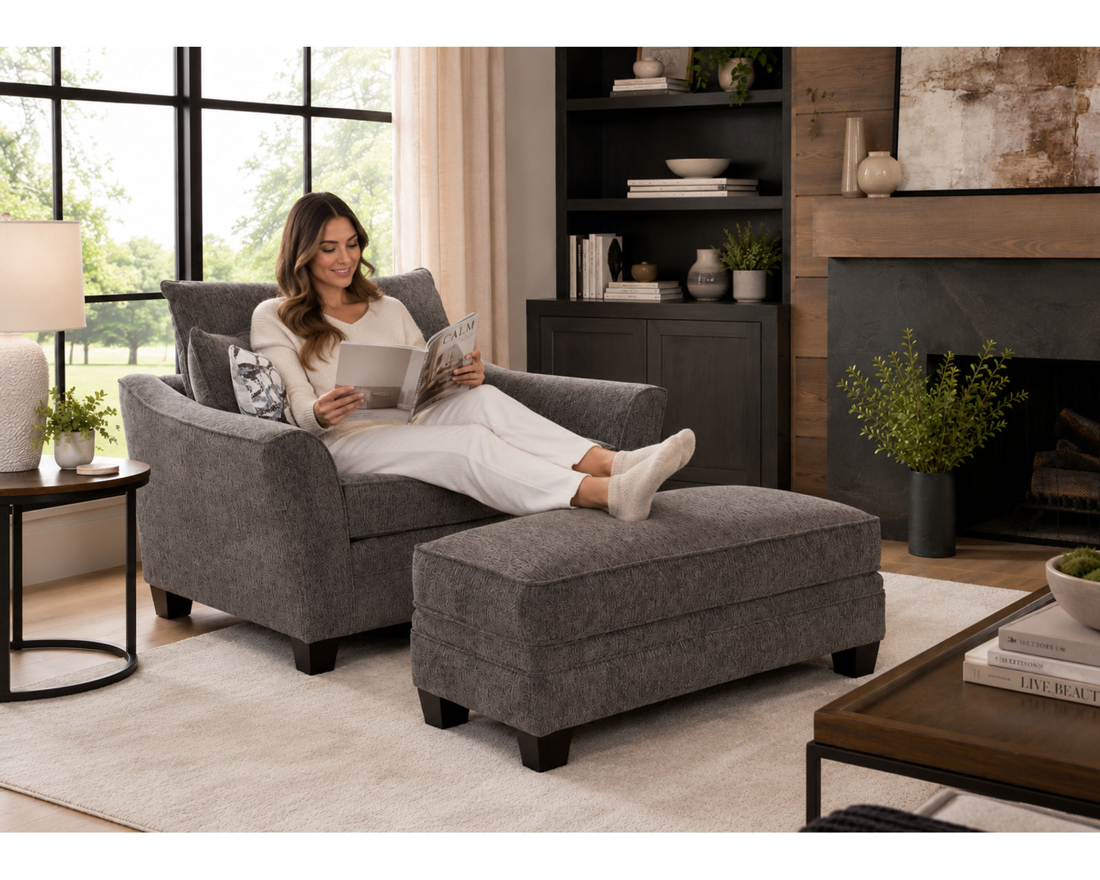 Tiffani 99" Sofa (Sophisticated Simplicity. Spacious Comfort. Effortlessly Livable) - The Designer Look—Without the Designer Budget.