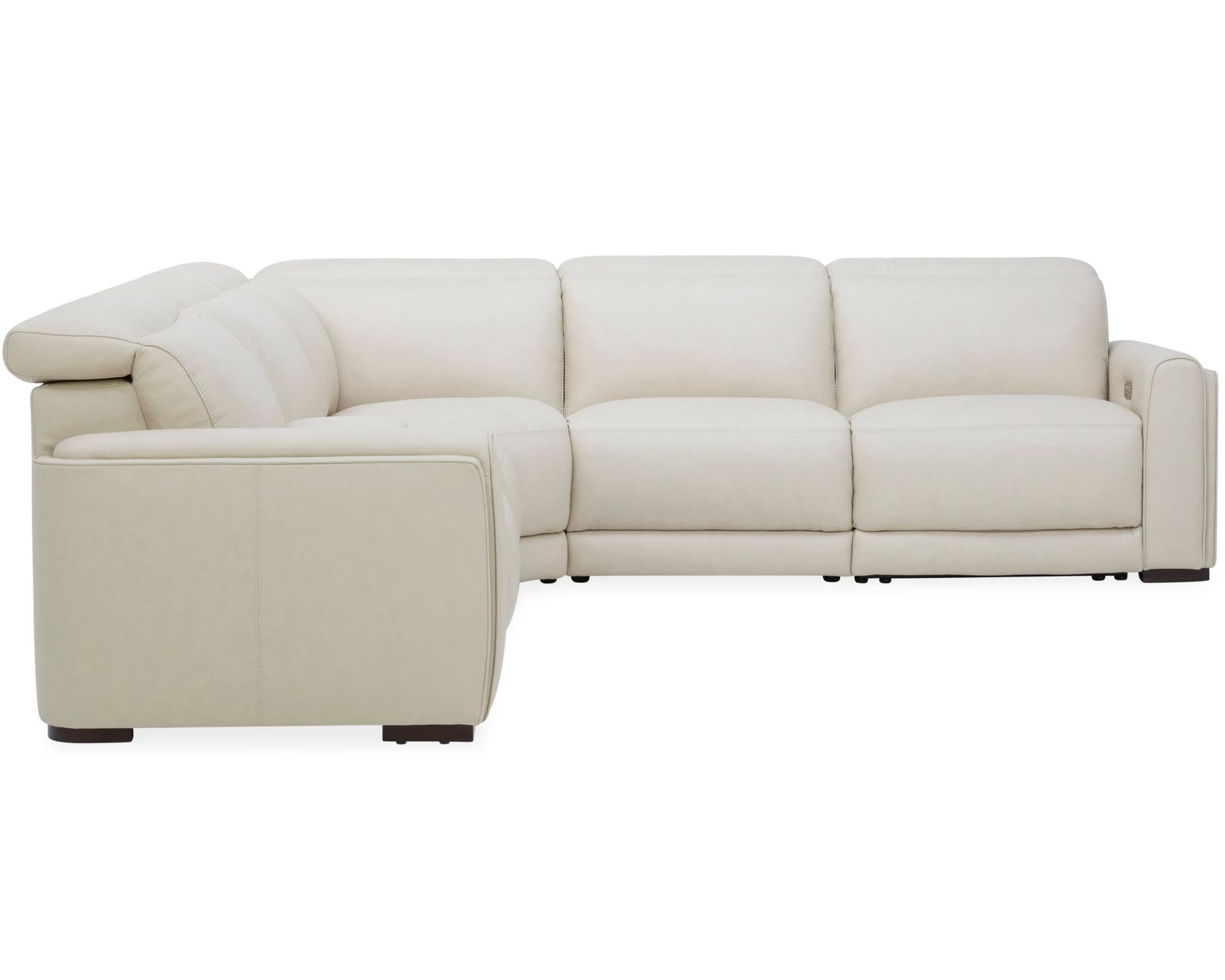 Sola 1646 Triple Power Reclining Sectional with Heat & Massage - Wide Seats (2 colors) in stock - Layout B: Comfort That Lasts. Quality You Can Feel.