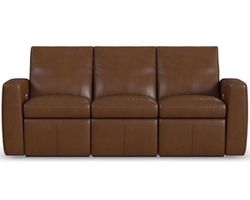 Aria 1865 Power Reclining Sofa, Zero-Gravity Wall Hugger, Top-Grain Leather - Sedona