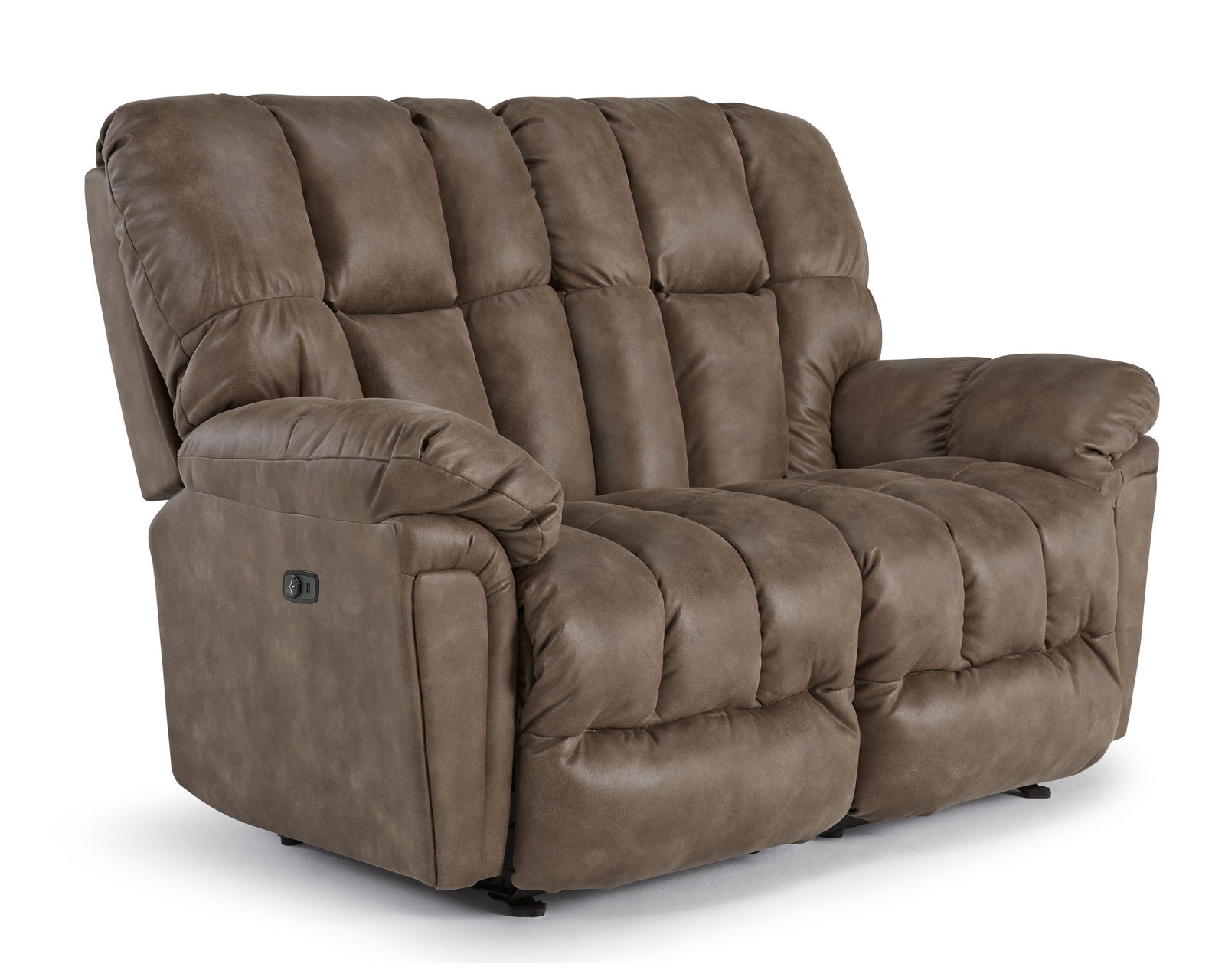 Lucas Double Reclining Sofa (+100 fabrics) 87" - Lucas Double Reclining Loveseat